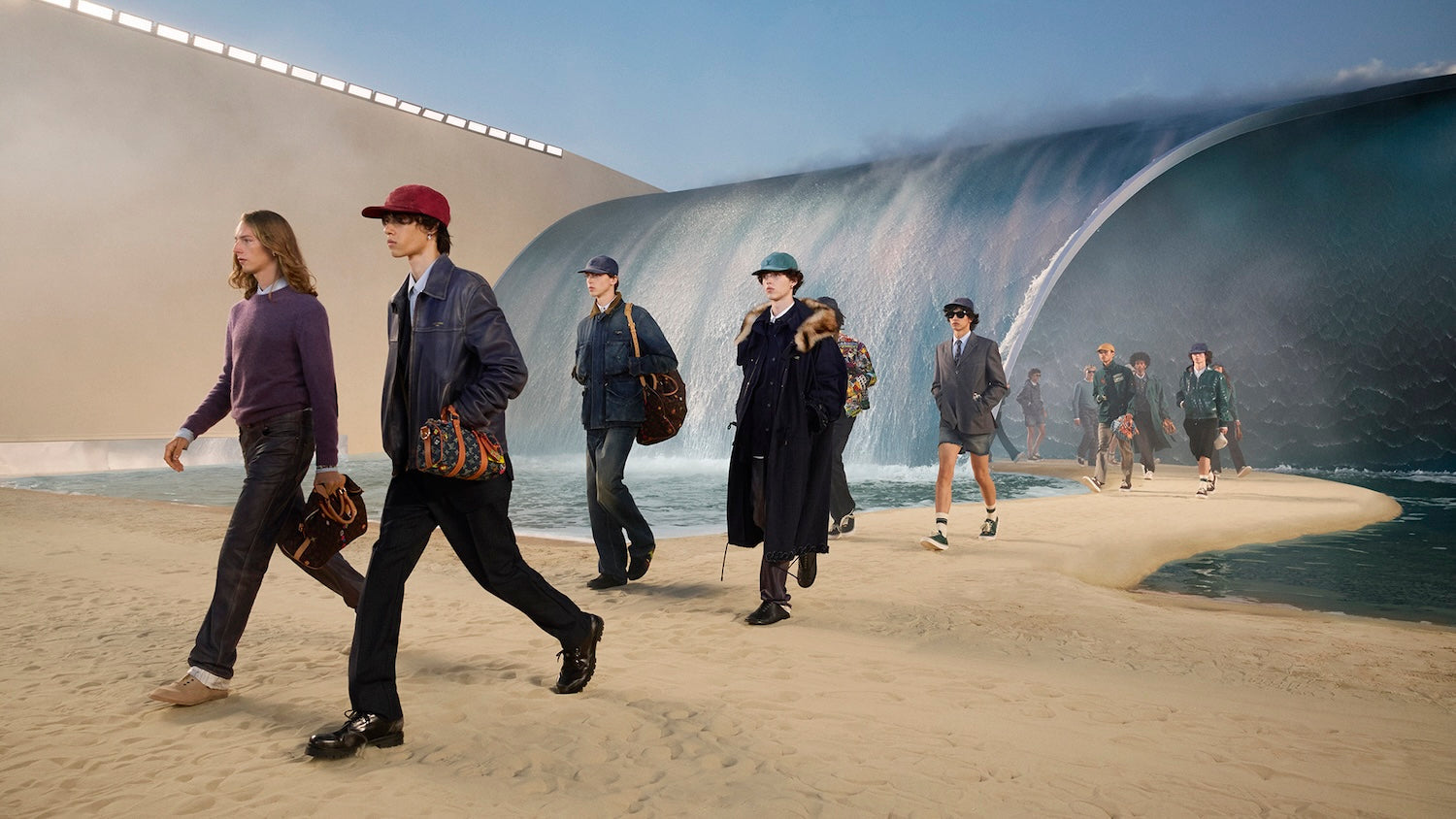 Louis Vuitton SS27: Pharrell Catches a Wave
