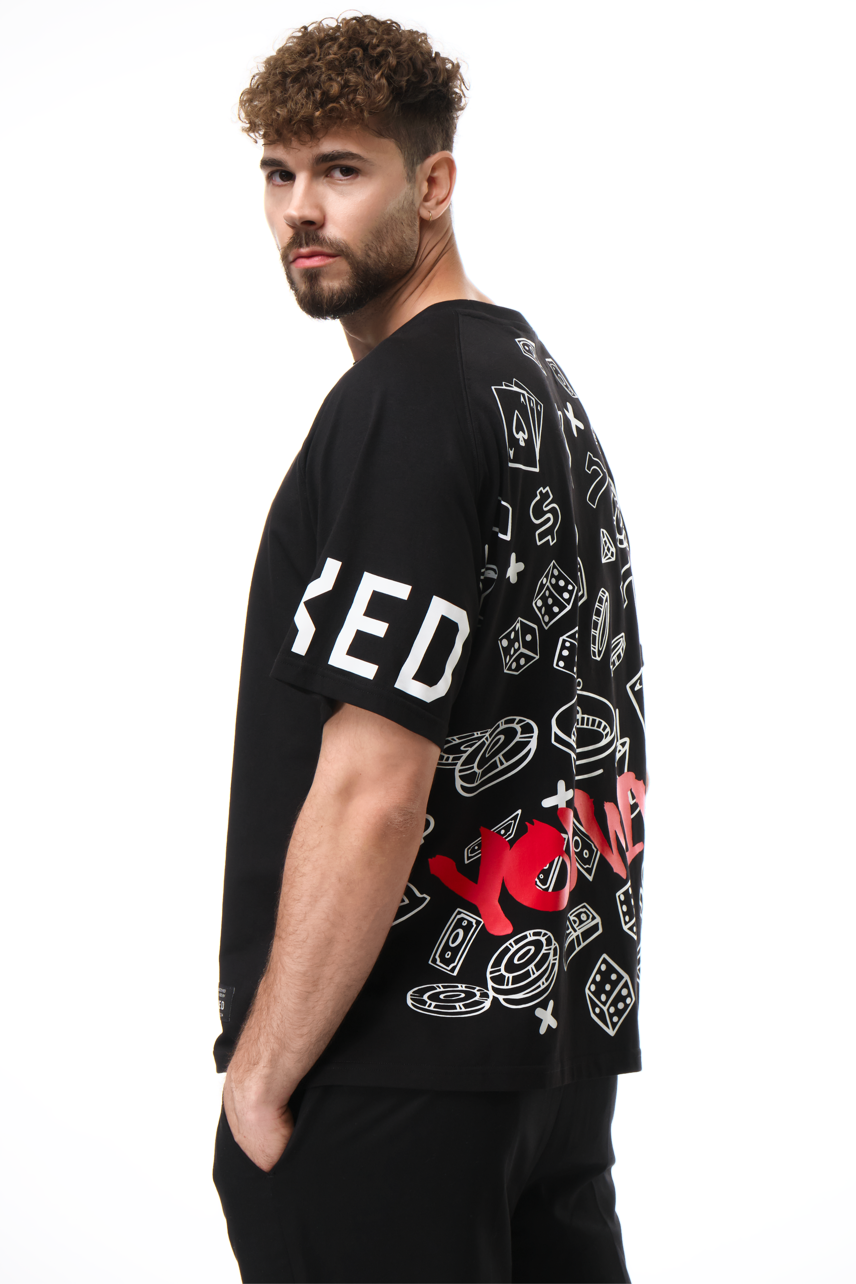 Gambling Tales Black T-Shirt