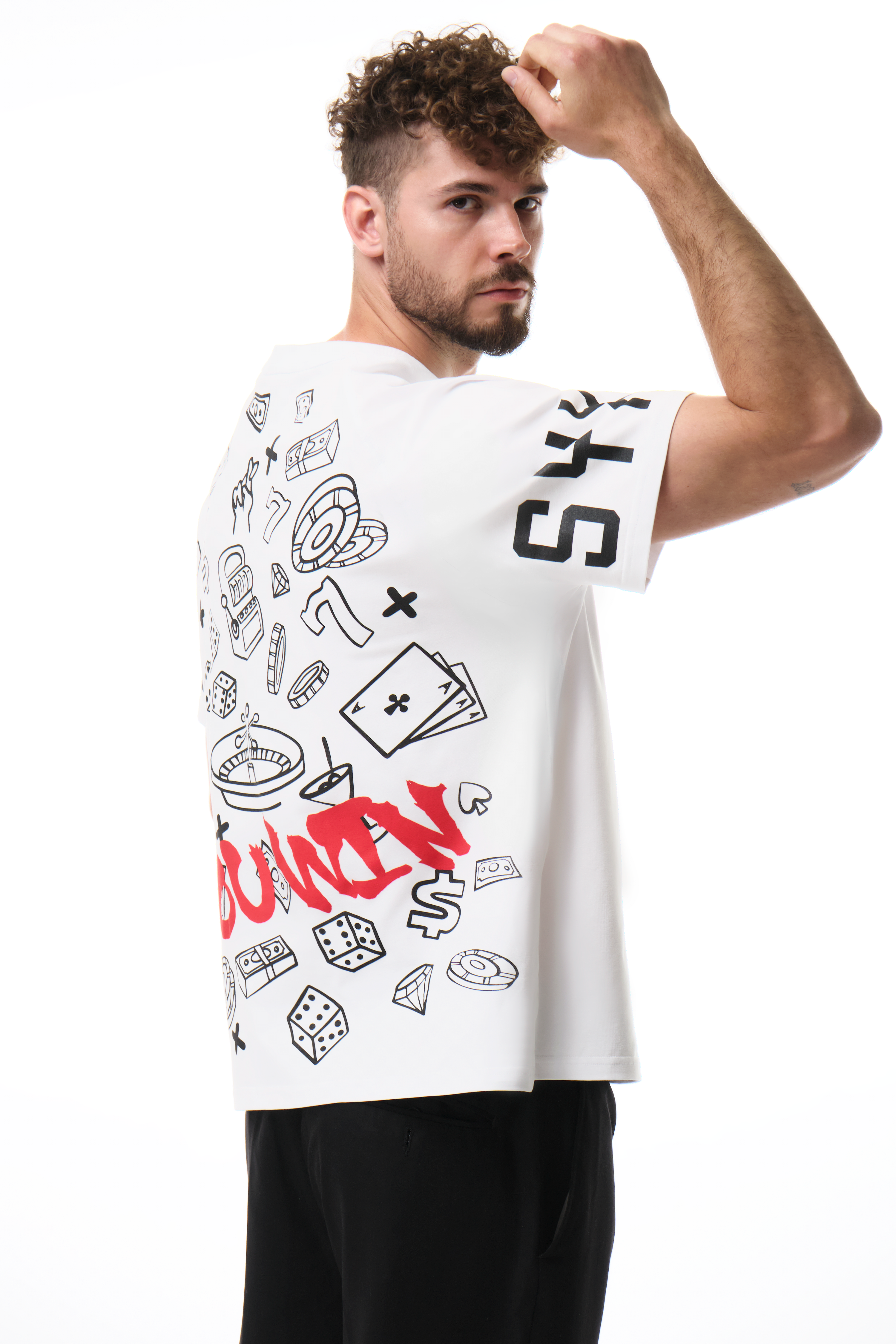 Gambling Tales White T-Shirt