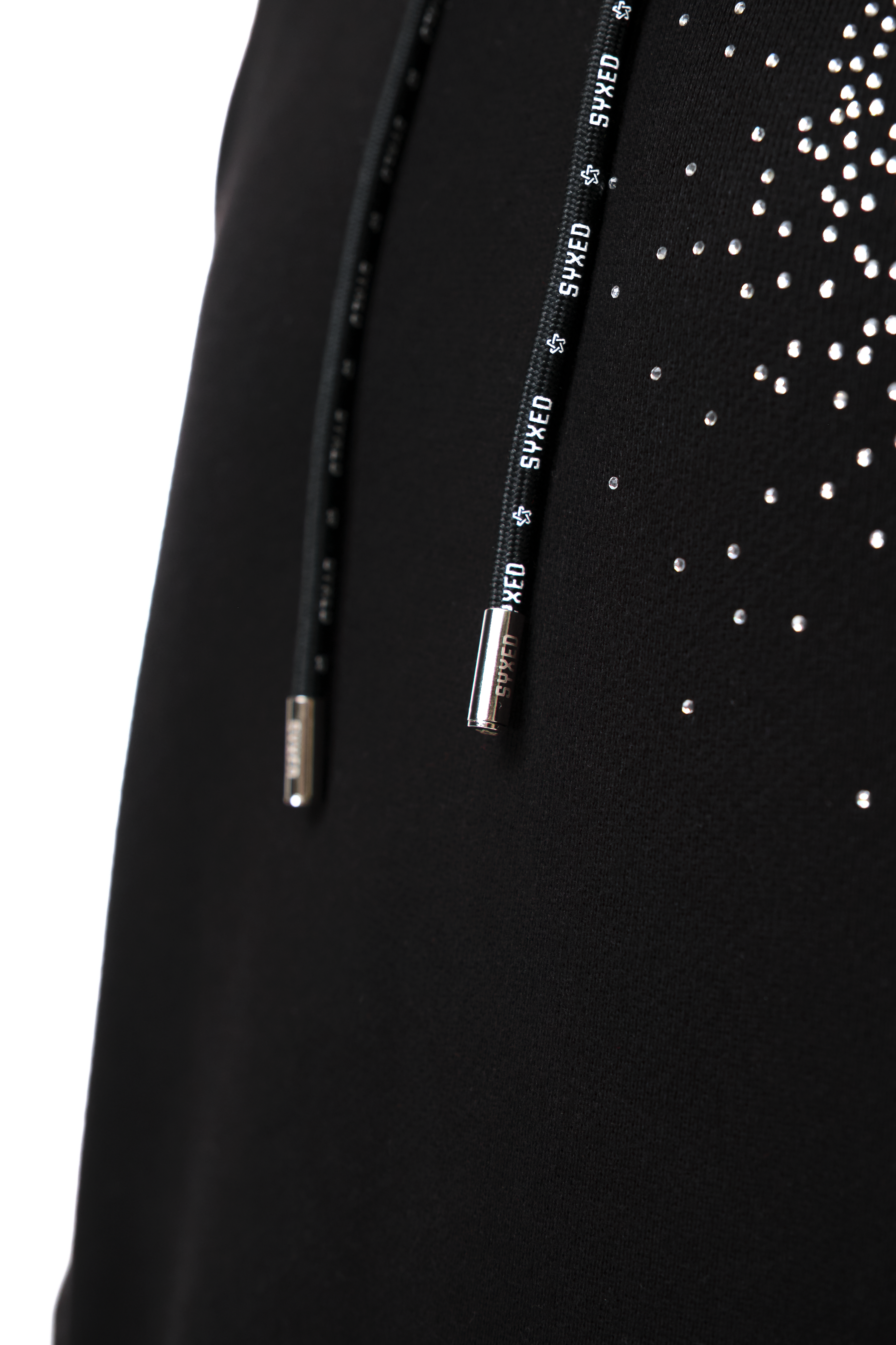 Lightning Hoodie White Gems