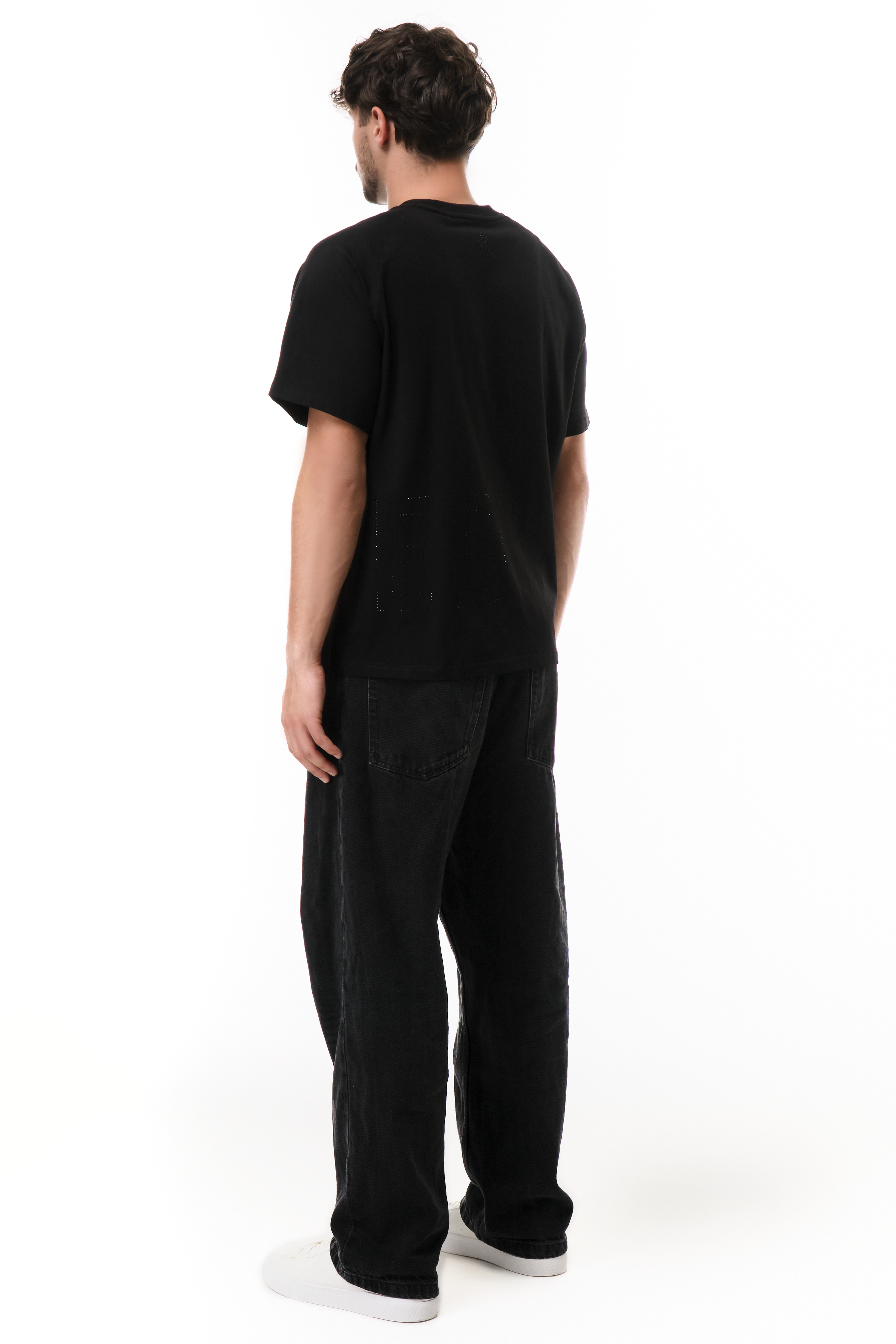 Glitz T-Shirt Black with Black gems