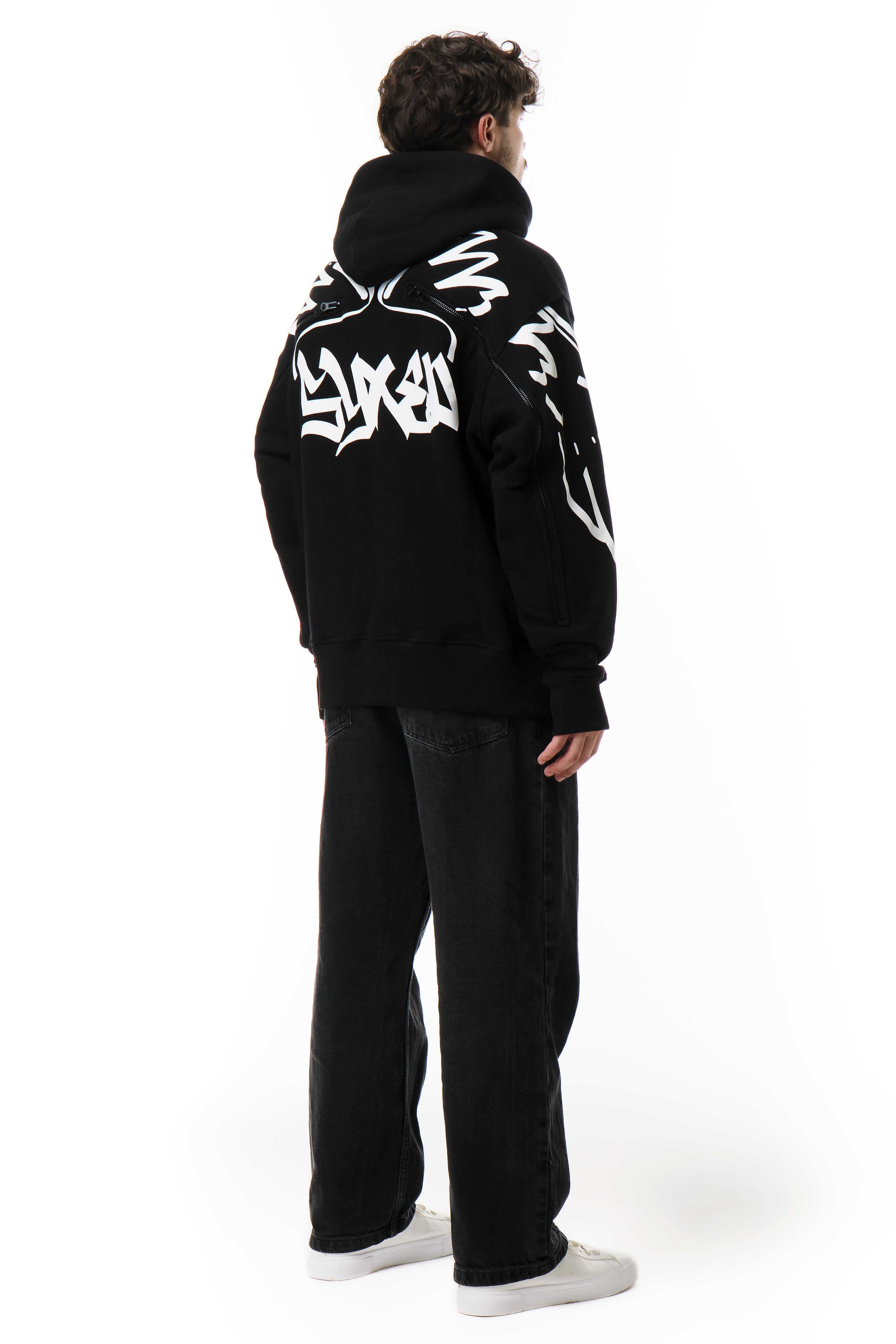 Lightning Hoodie Black Angels