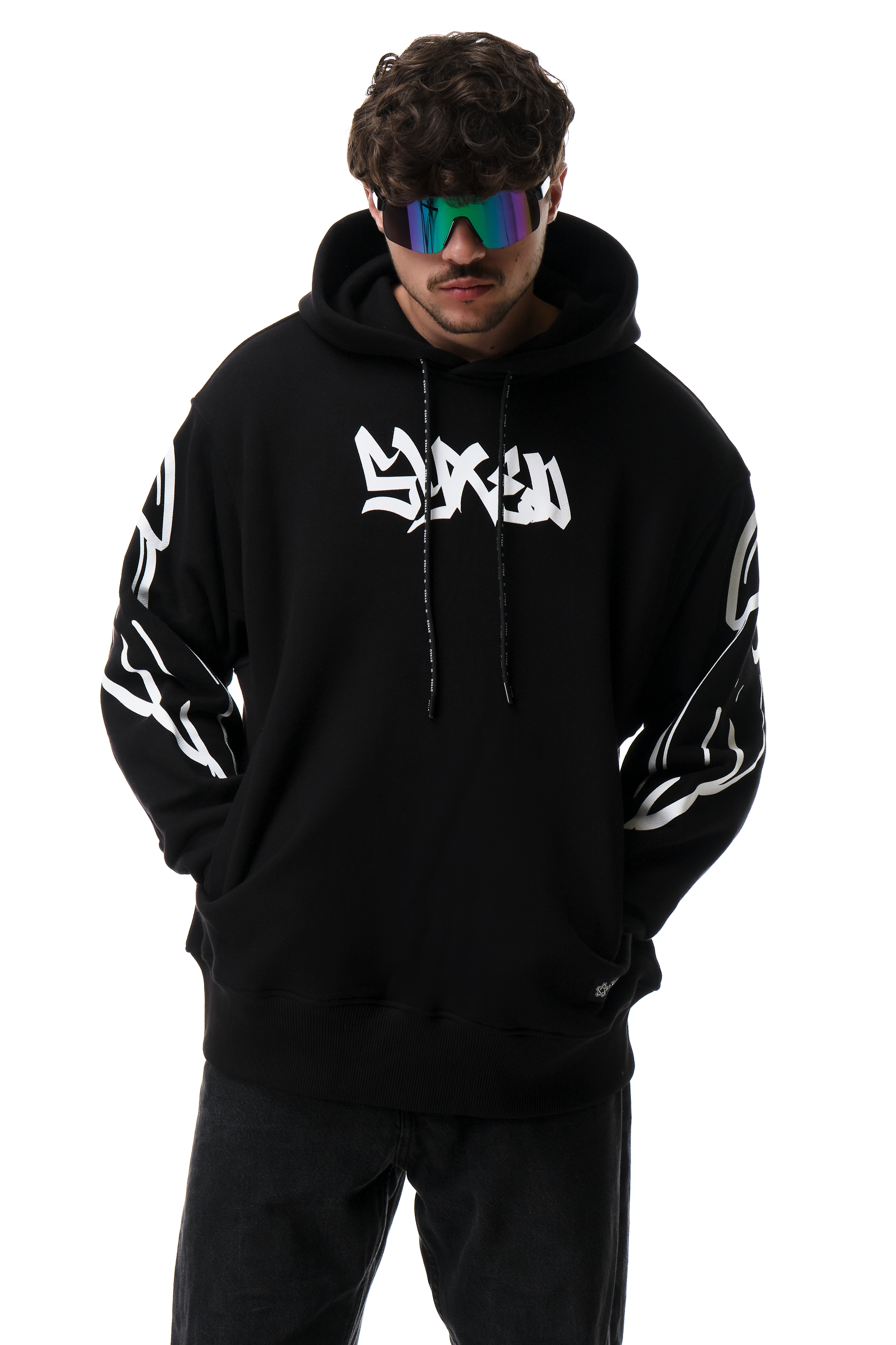 Lightning Hoodie Black Angels