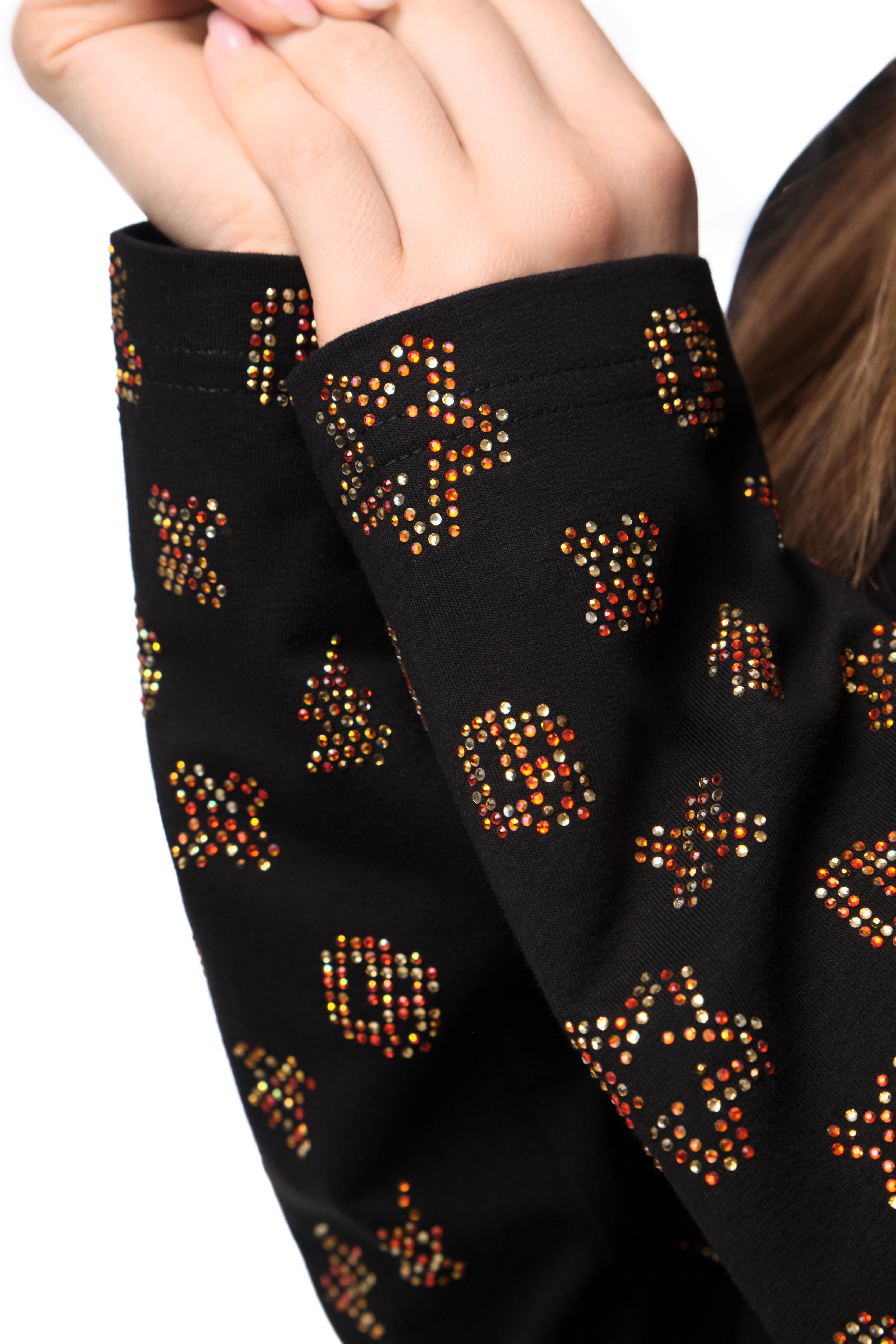 Longsleeve Golddigger Black Fire Star