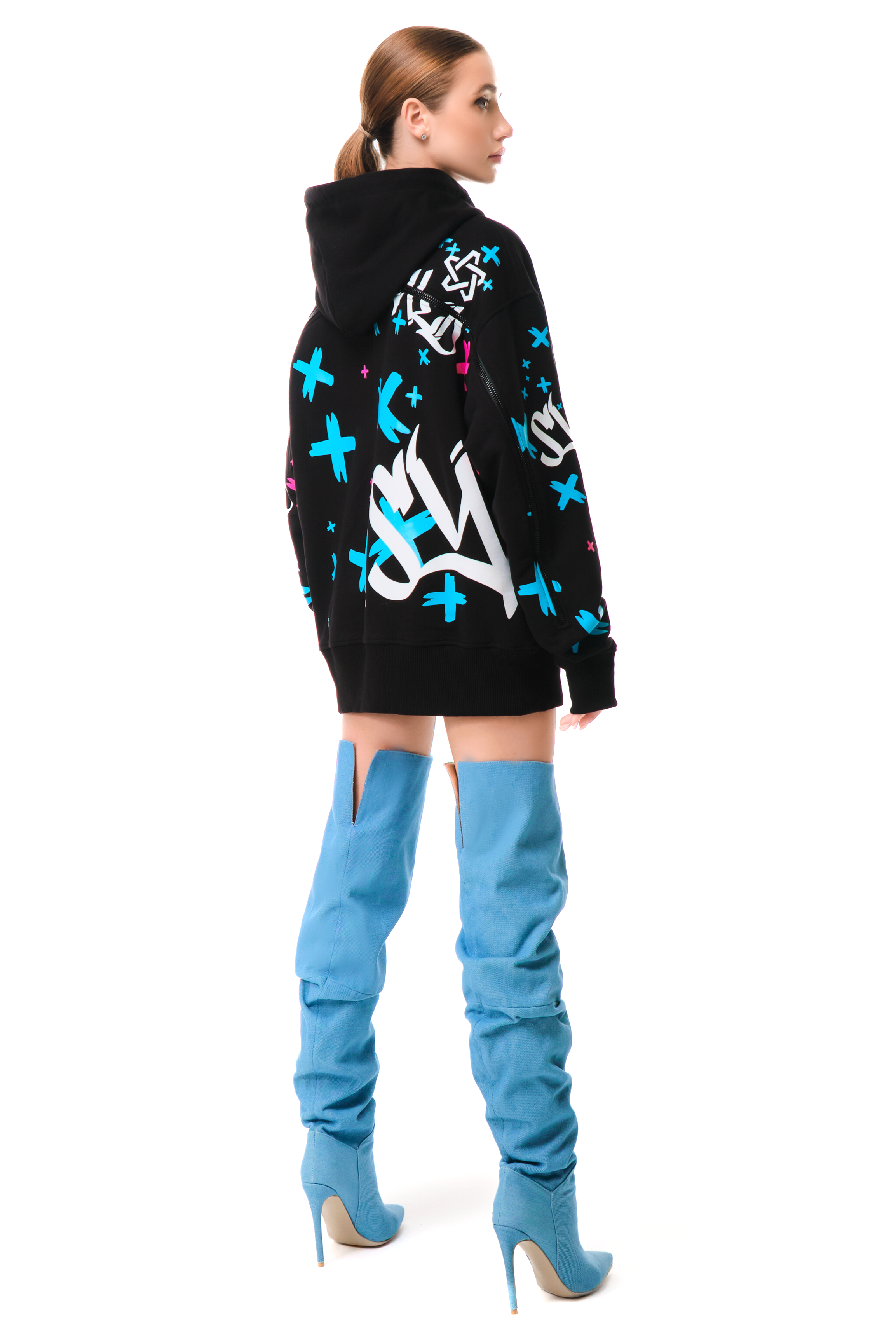 Hoodie Lightning Pinkfanny
