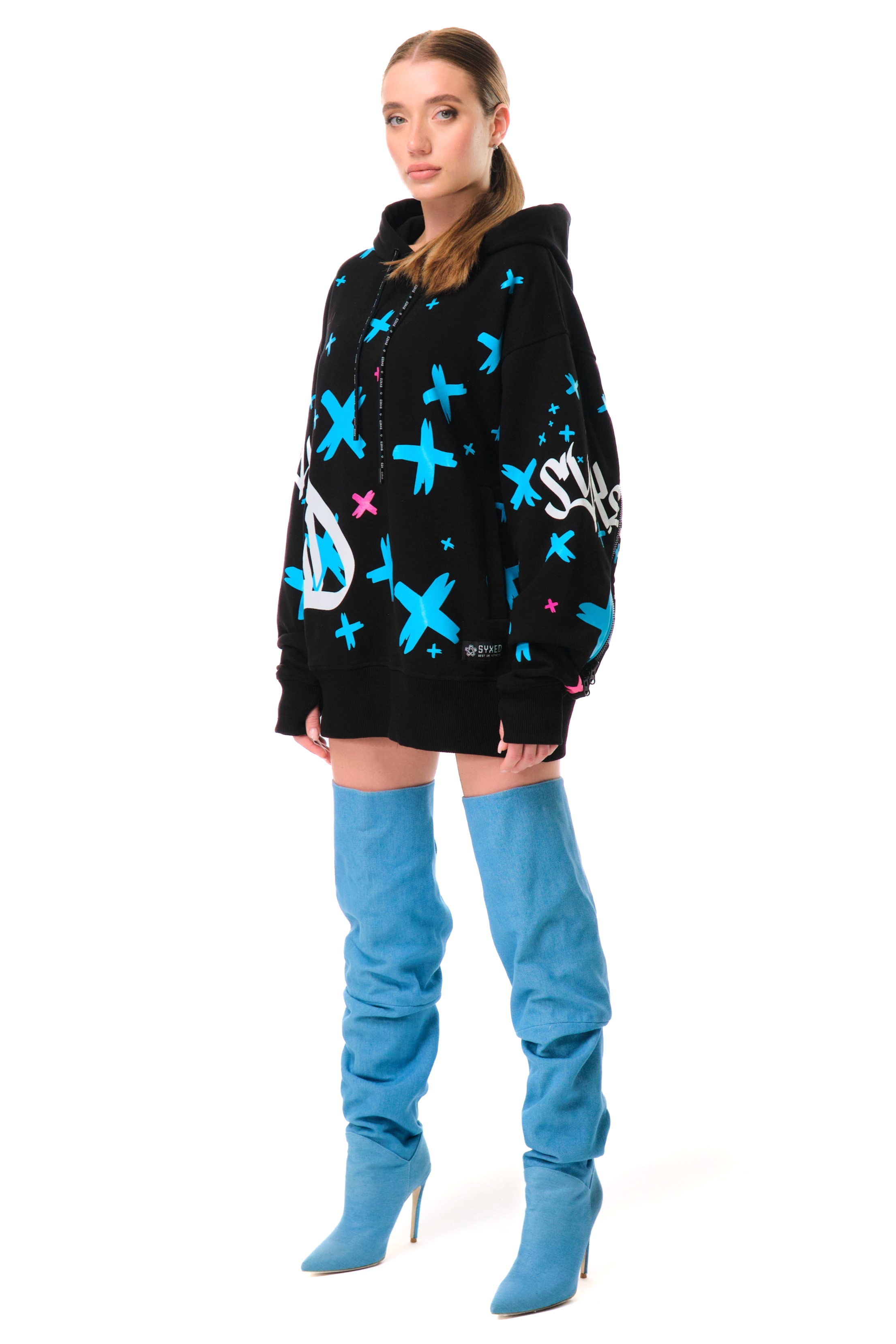 Hoodie Lightning Pinkfanny