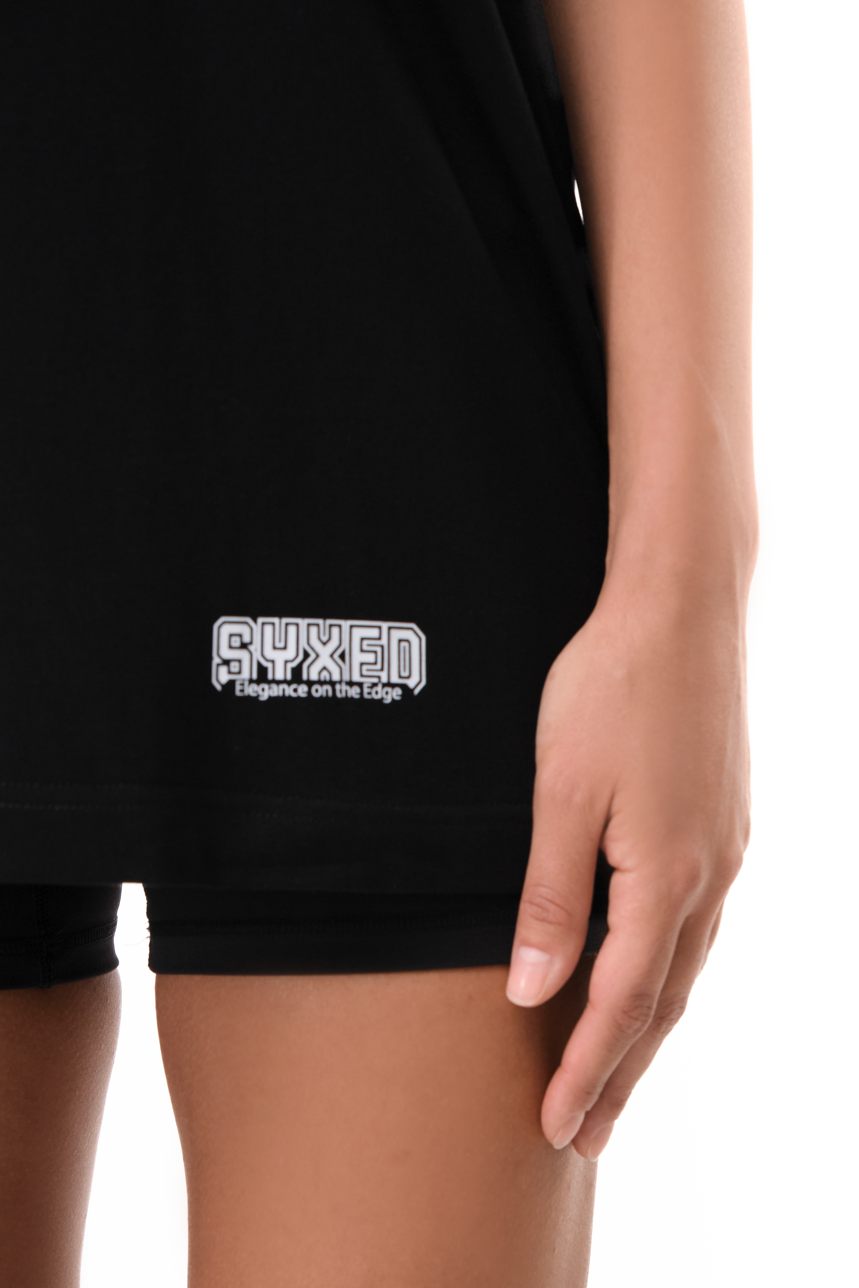 Spintext T-Shirt Black