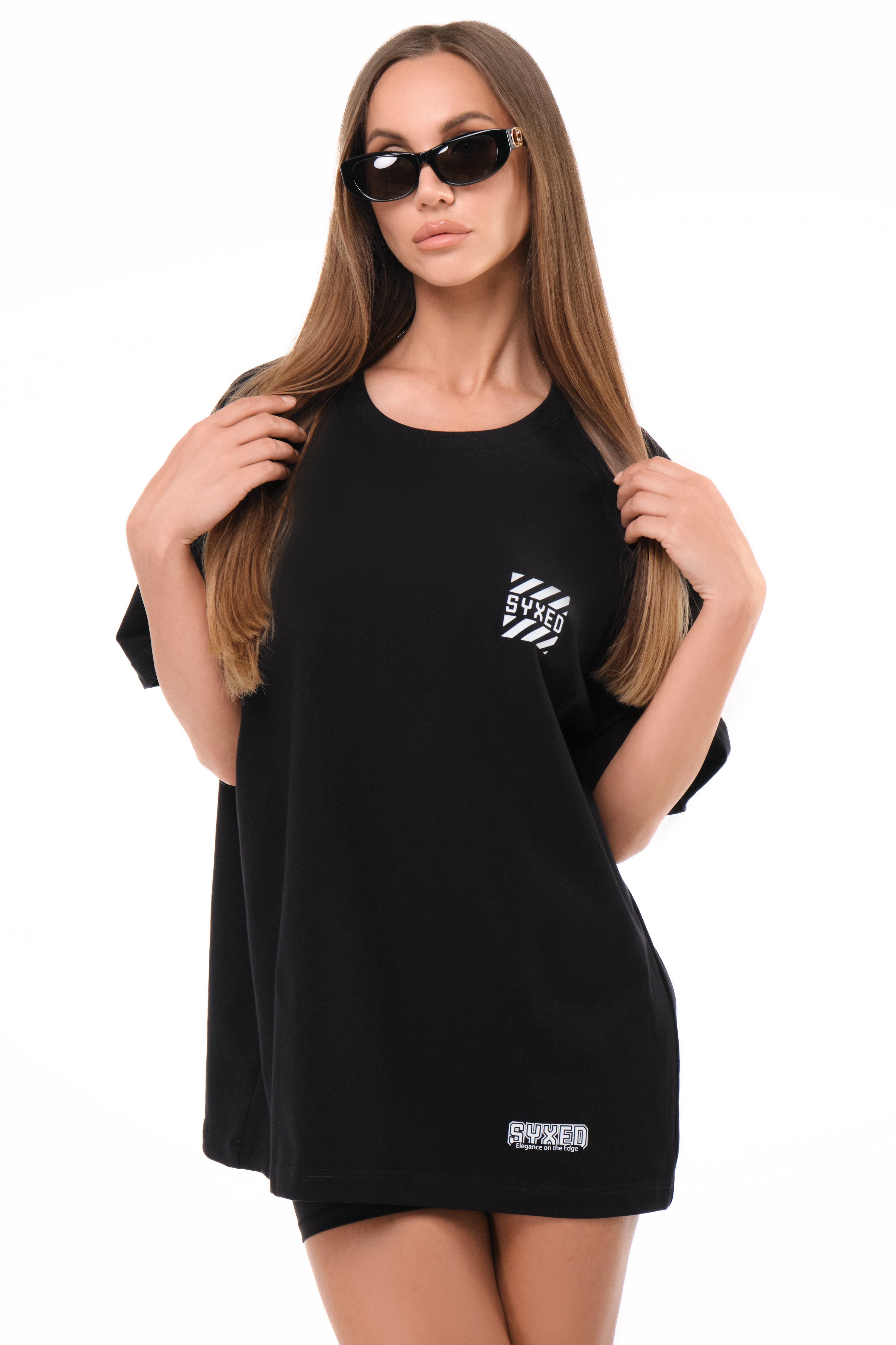 Spintext T-Shirt Black