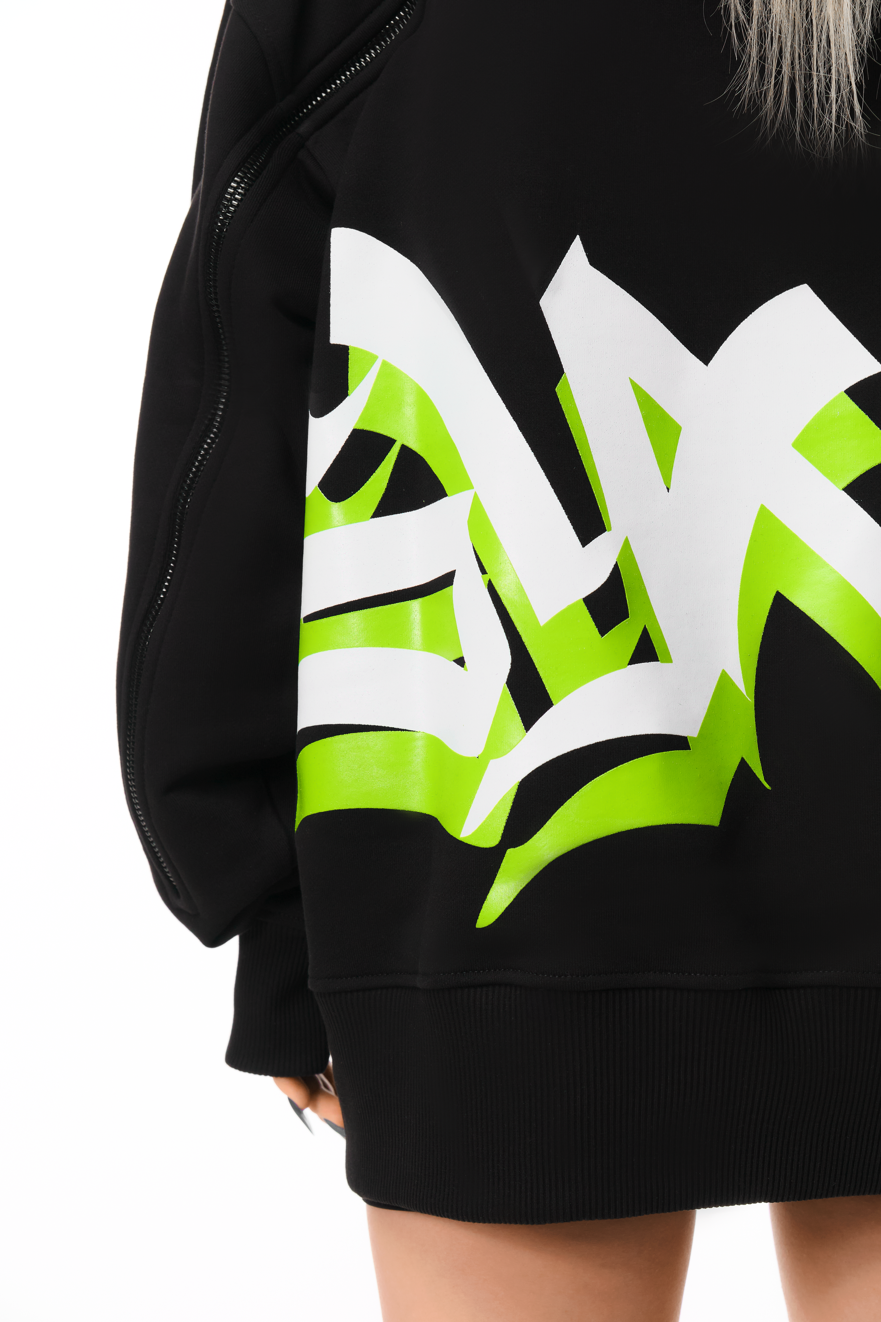 Hoodie Lightning Blaсk Signature Style