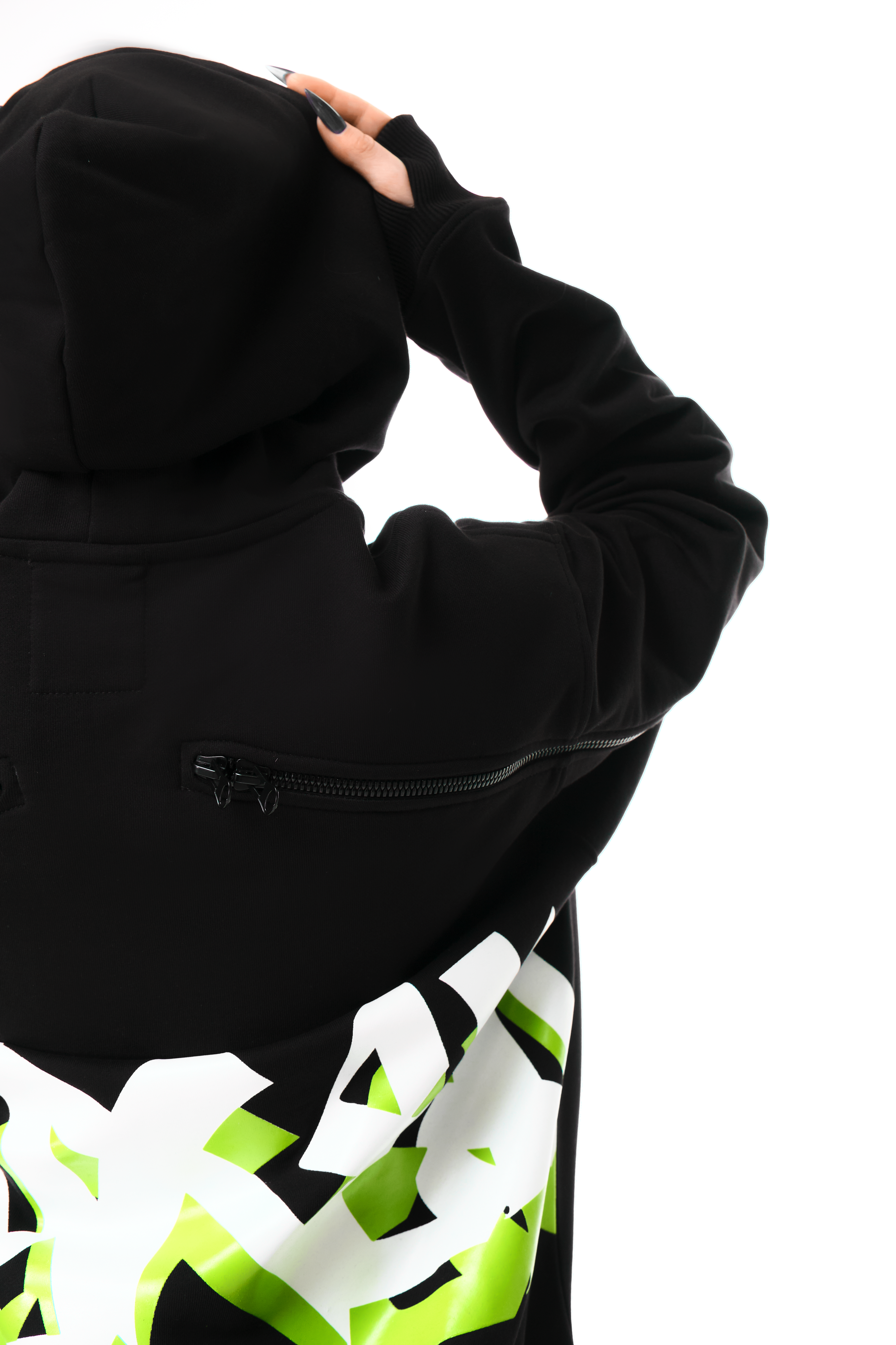 Lightning Hoodie Blaсk Signature Style