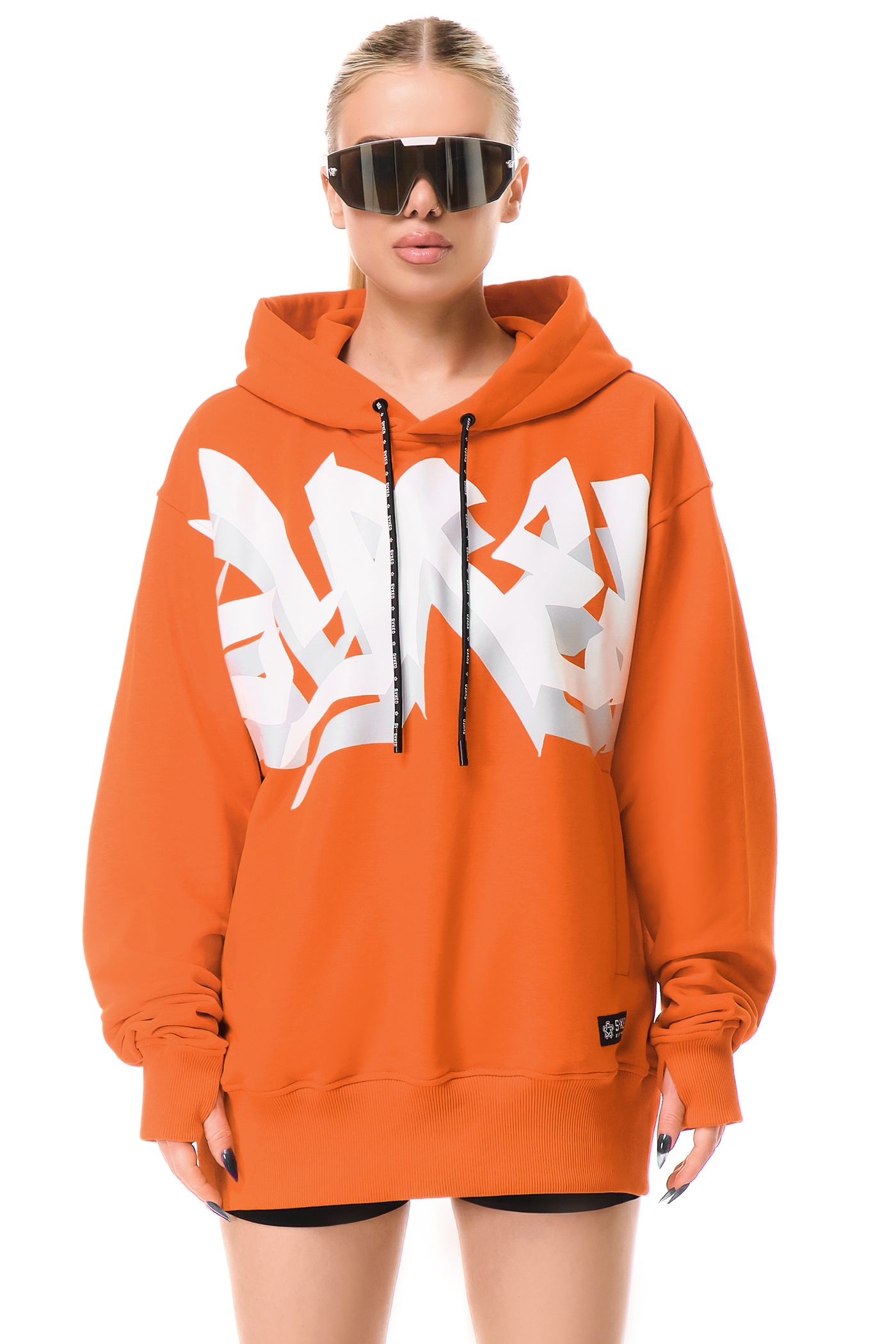 Hoodie Lightning Orange Signature Style