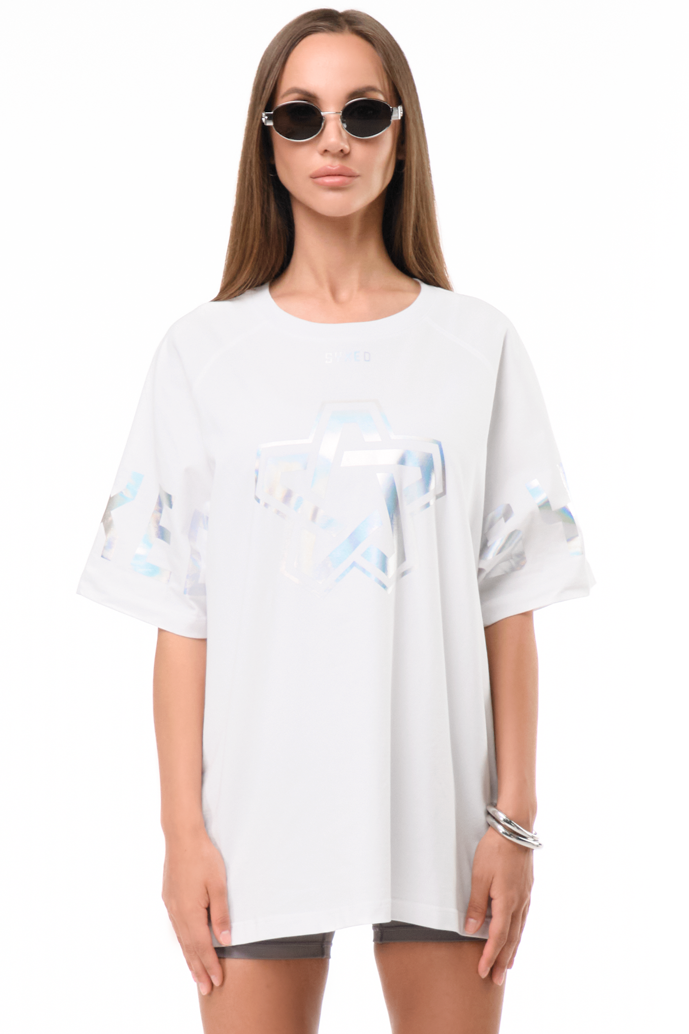 T-Shirt Holo Foil White