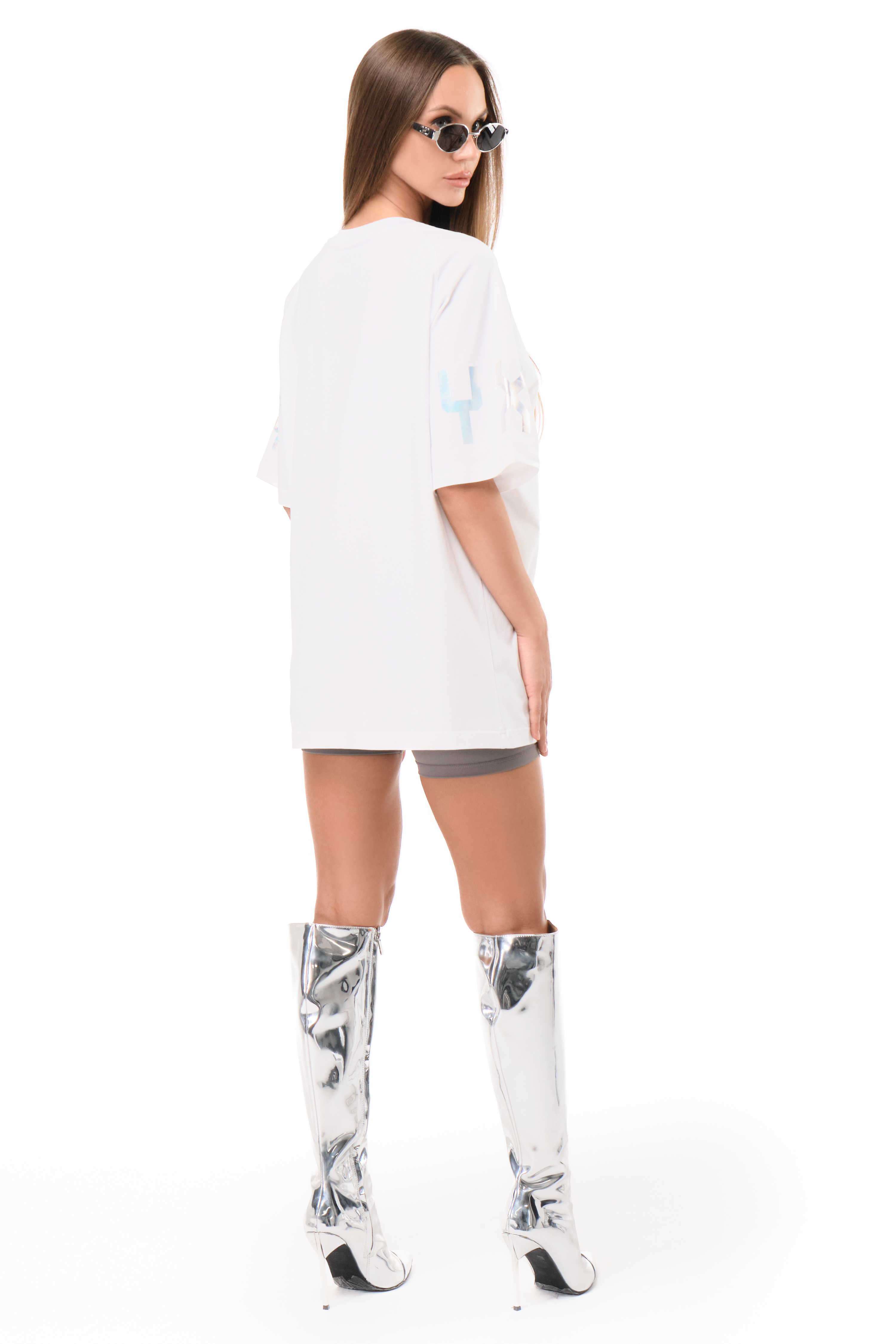 T-Shirt Holo Foil White