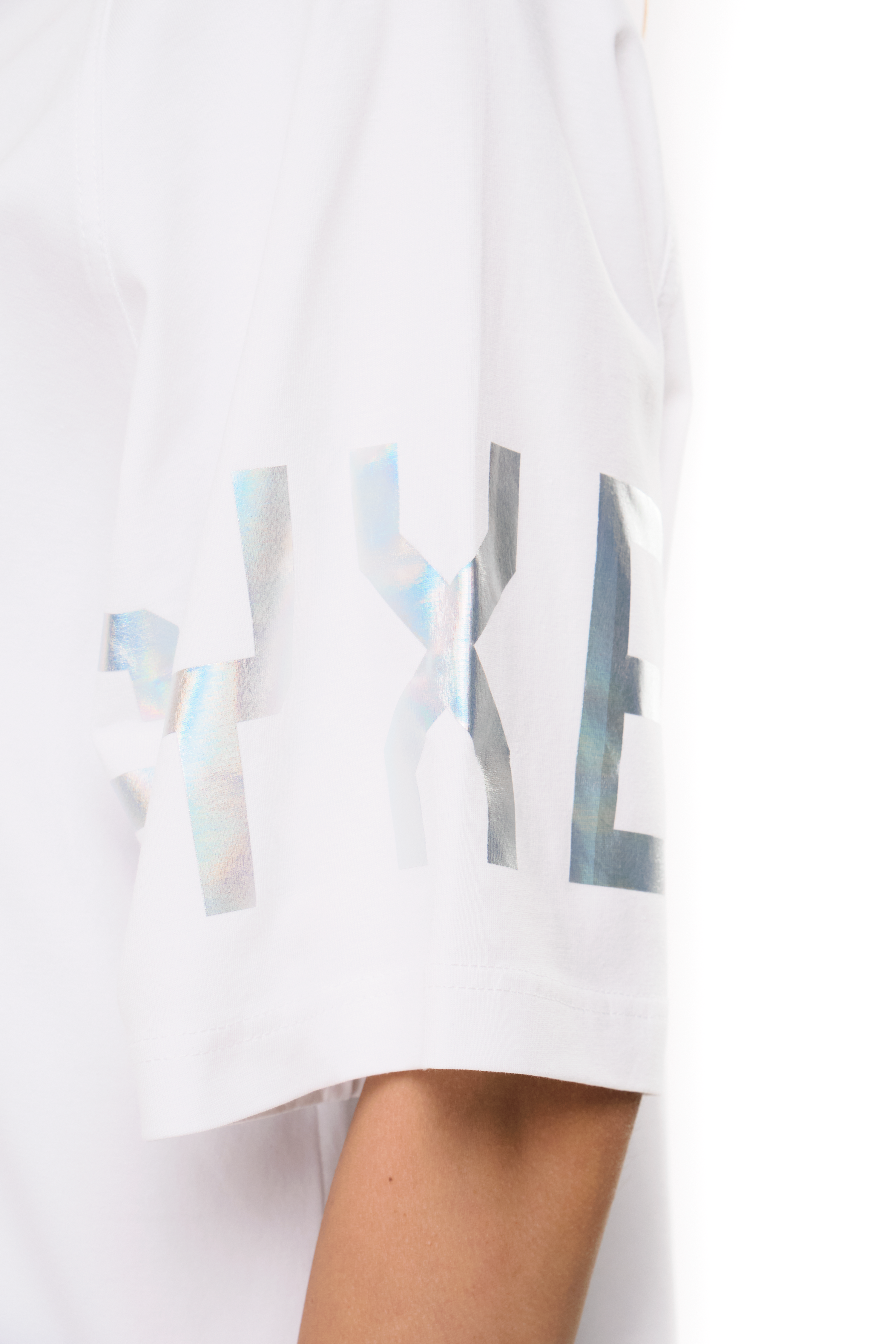 Holo Foil White T-Shirt