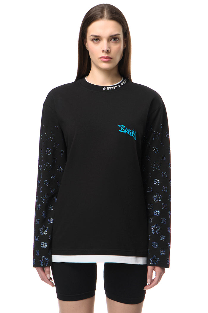 Longsleeve Golddigger Black Ice Star