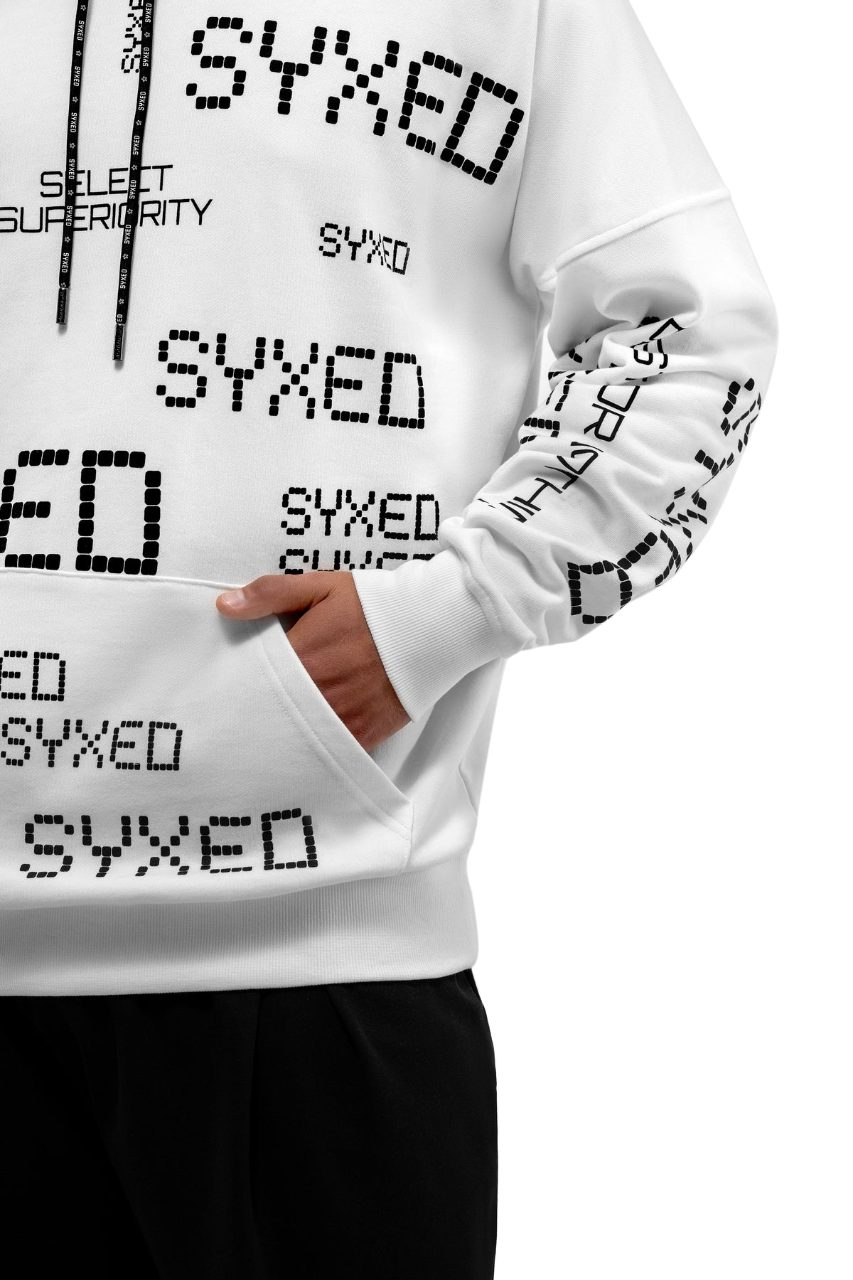 Mark Thompson Hoodie White