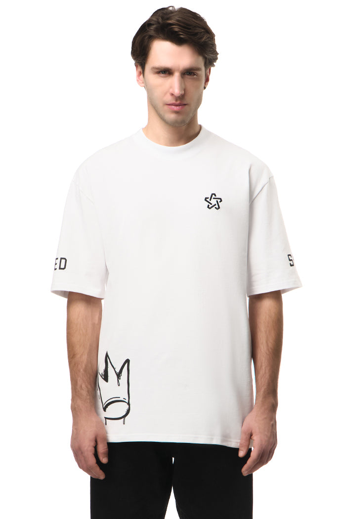 Angels Graffiti T-Shirt White