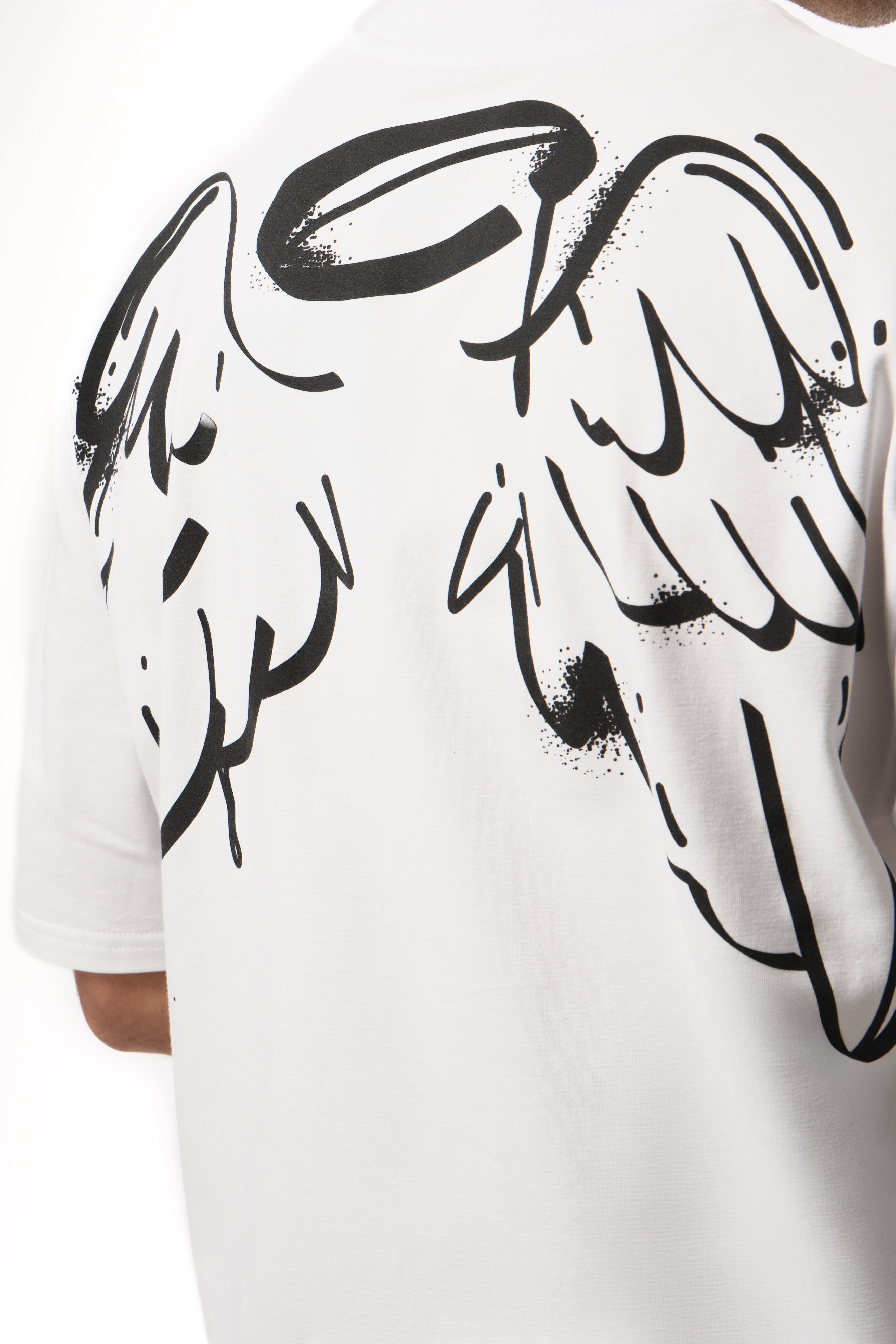 Angels Graffiti T-Shirt White