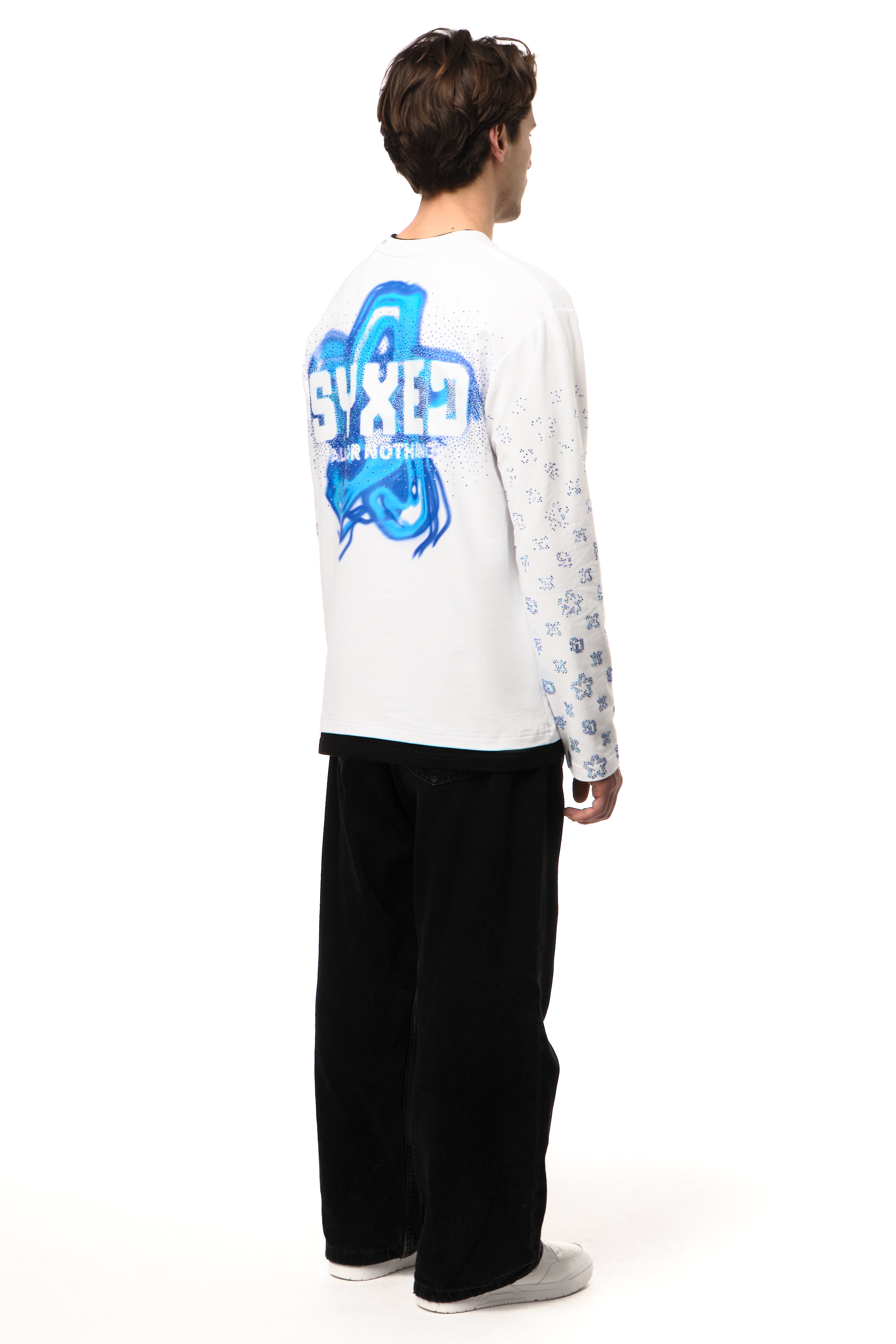 Golddigger White Longsleeve Ice Star