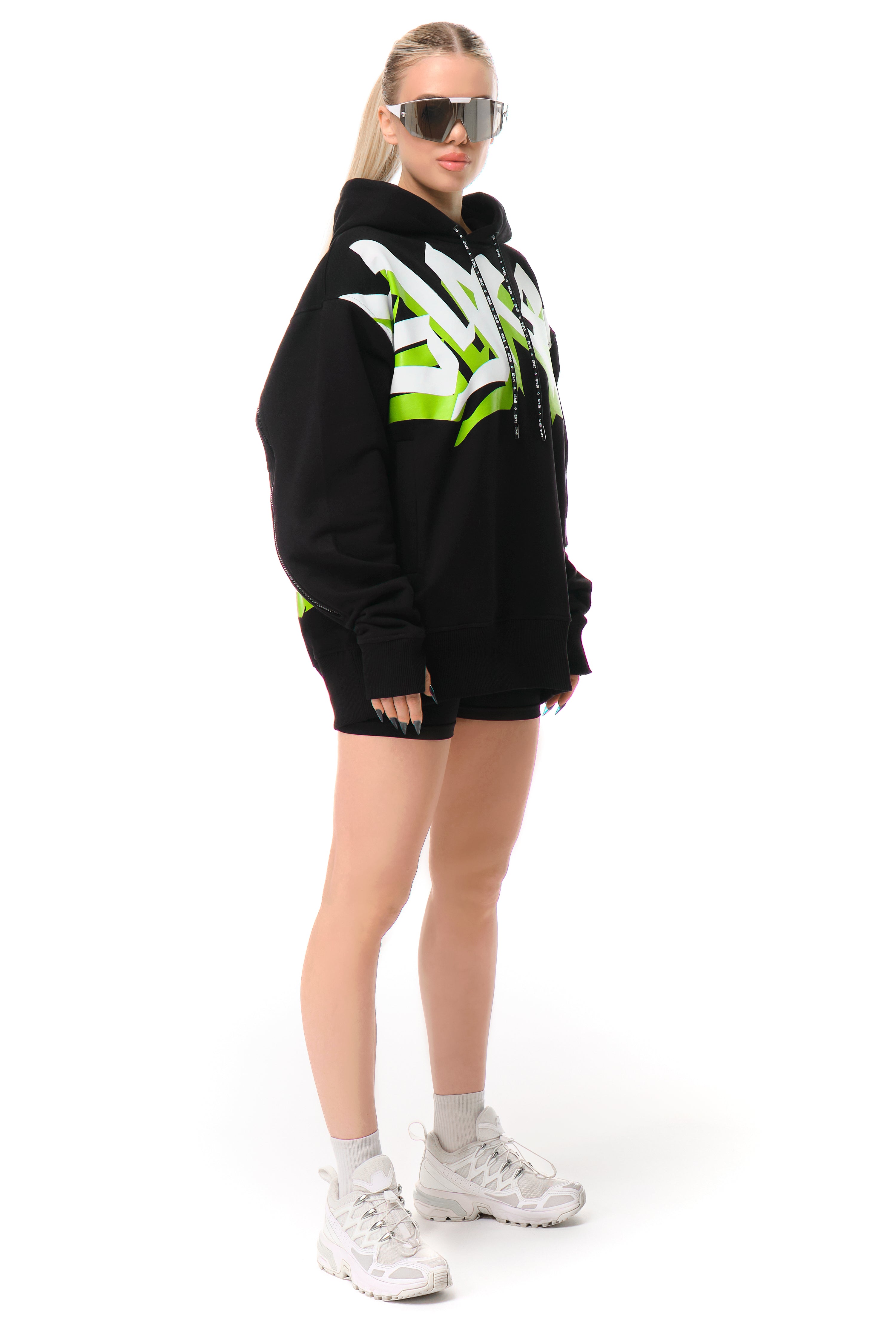 Hoodie Lightning Blaсk Signature Style