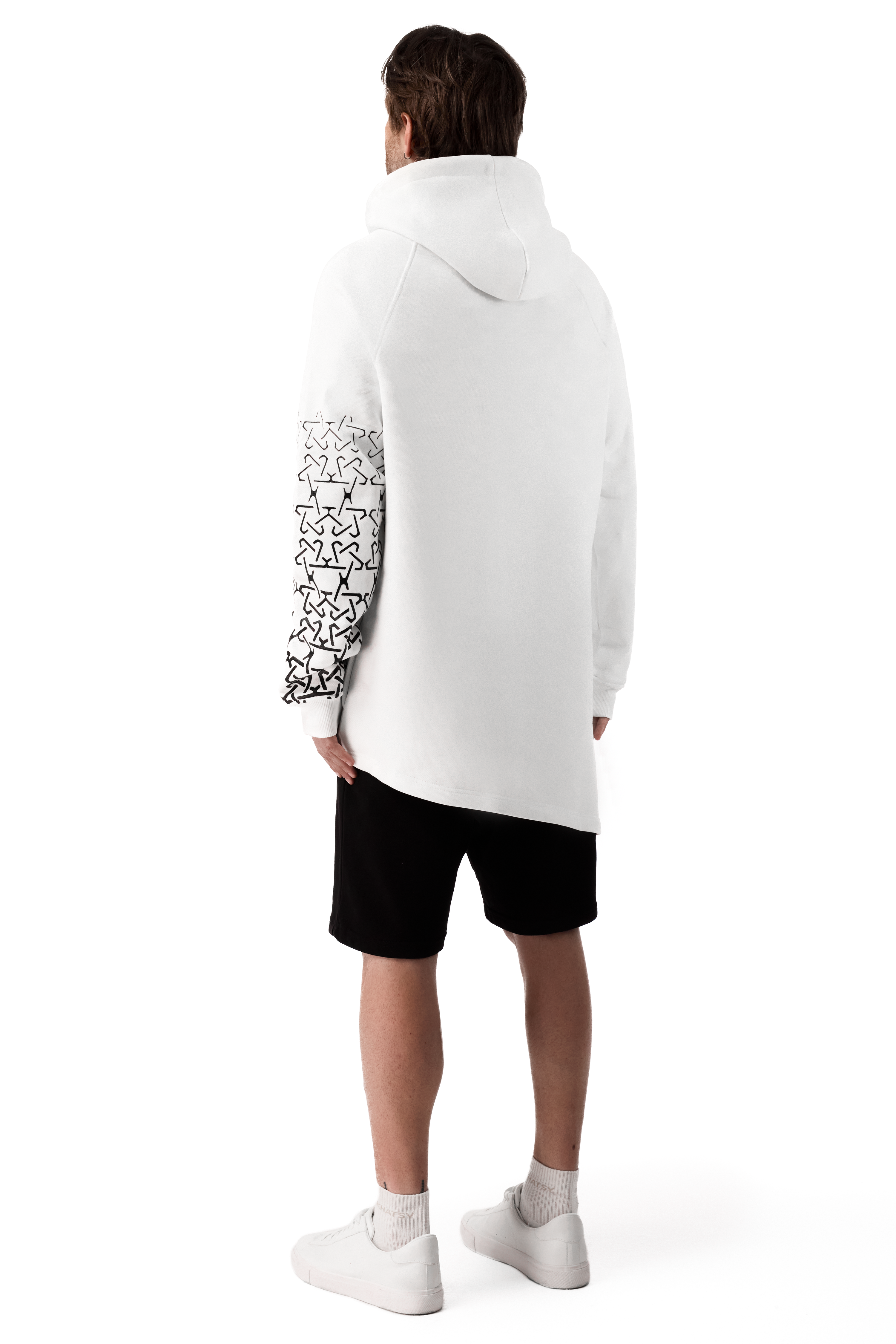 Longcut White Hoodie Ethernal