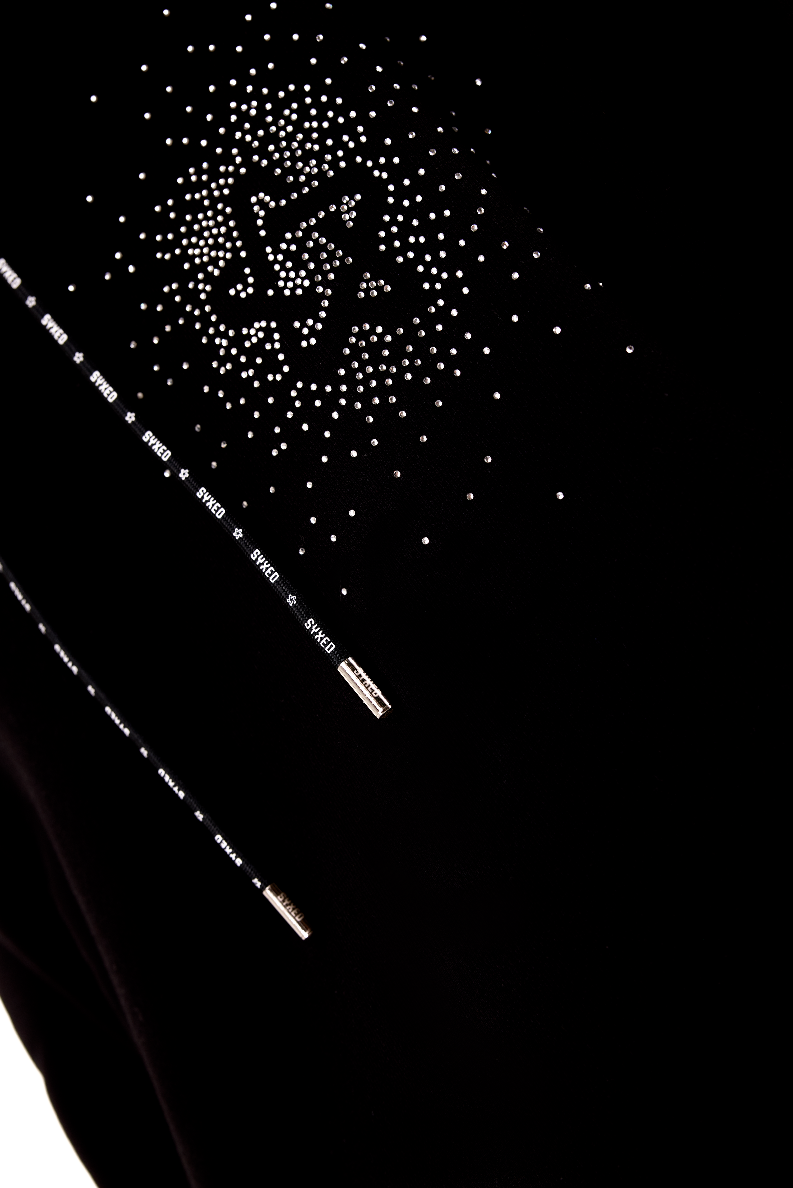 Lightning Hoodie White Gems