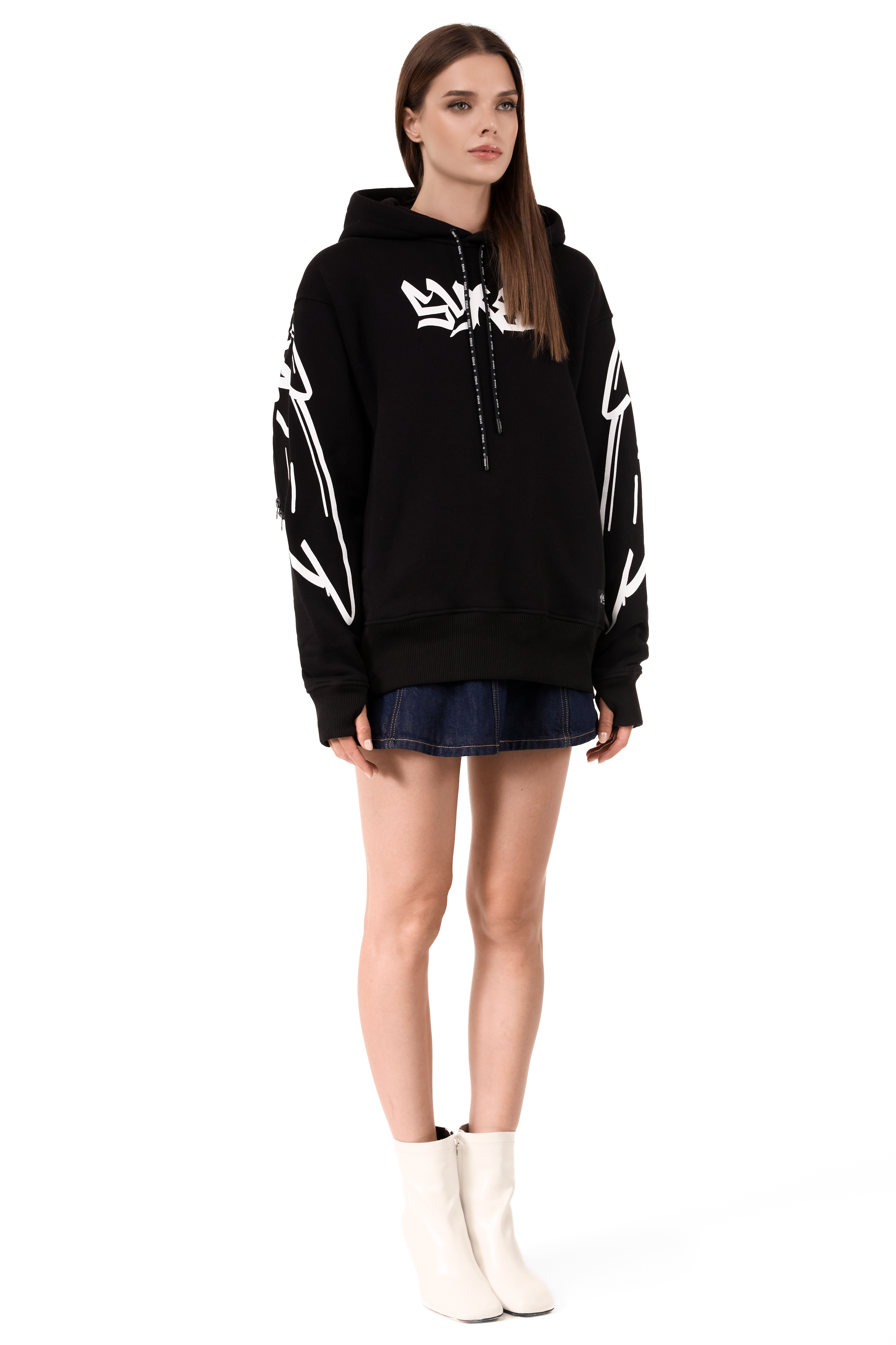 Hoodie Lightning Black Angels