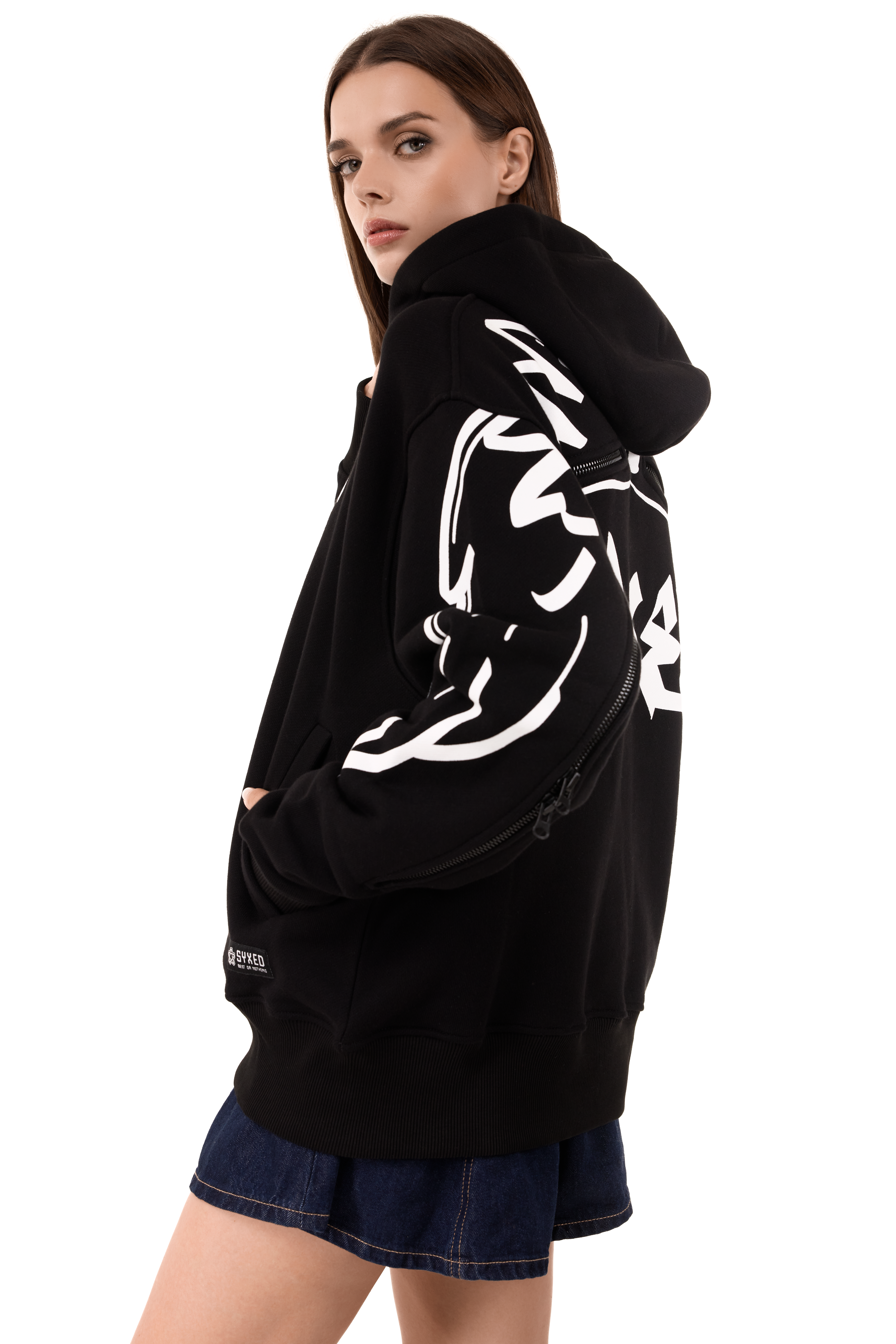 Lightning Hoodie Black Angels