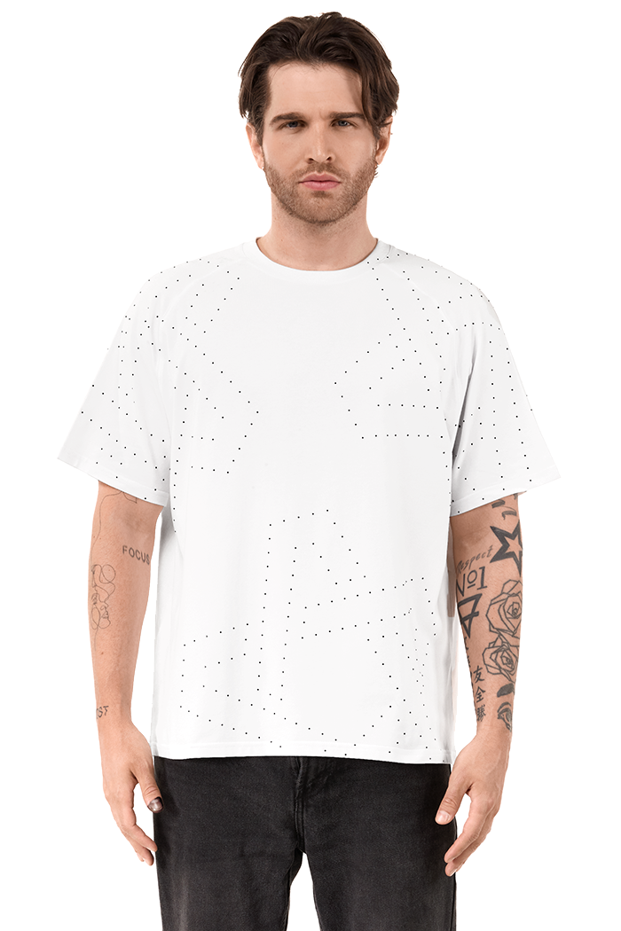 Galaxia T-Shirt White with Black gems