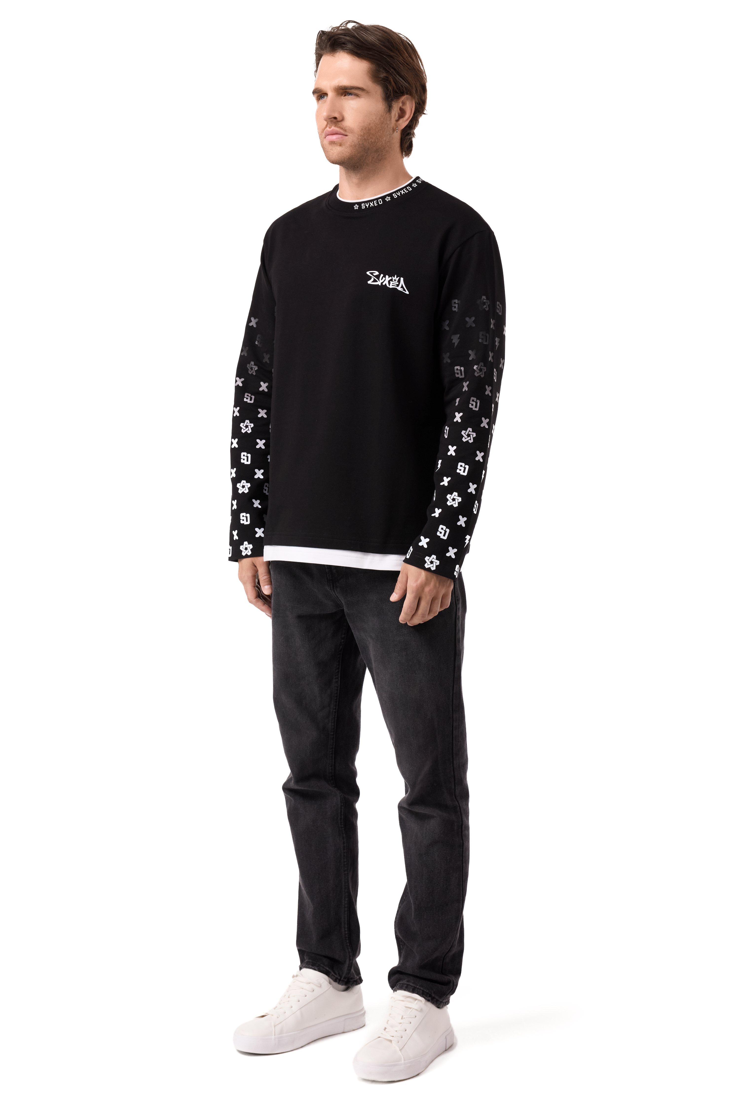 Firehunter Black Longsleeve Fire Star