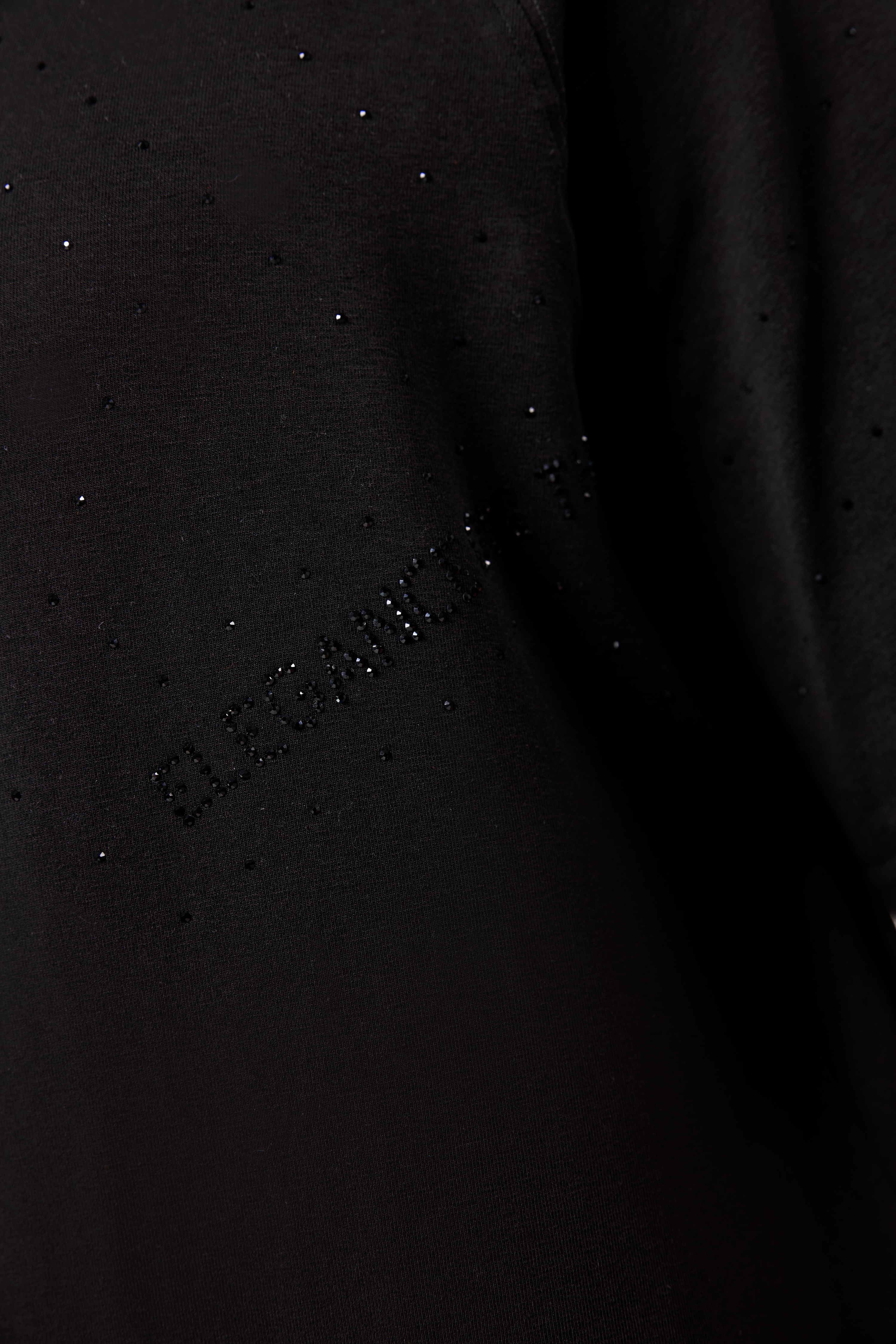 Lumina T-Shirt Black with Black gems