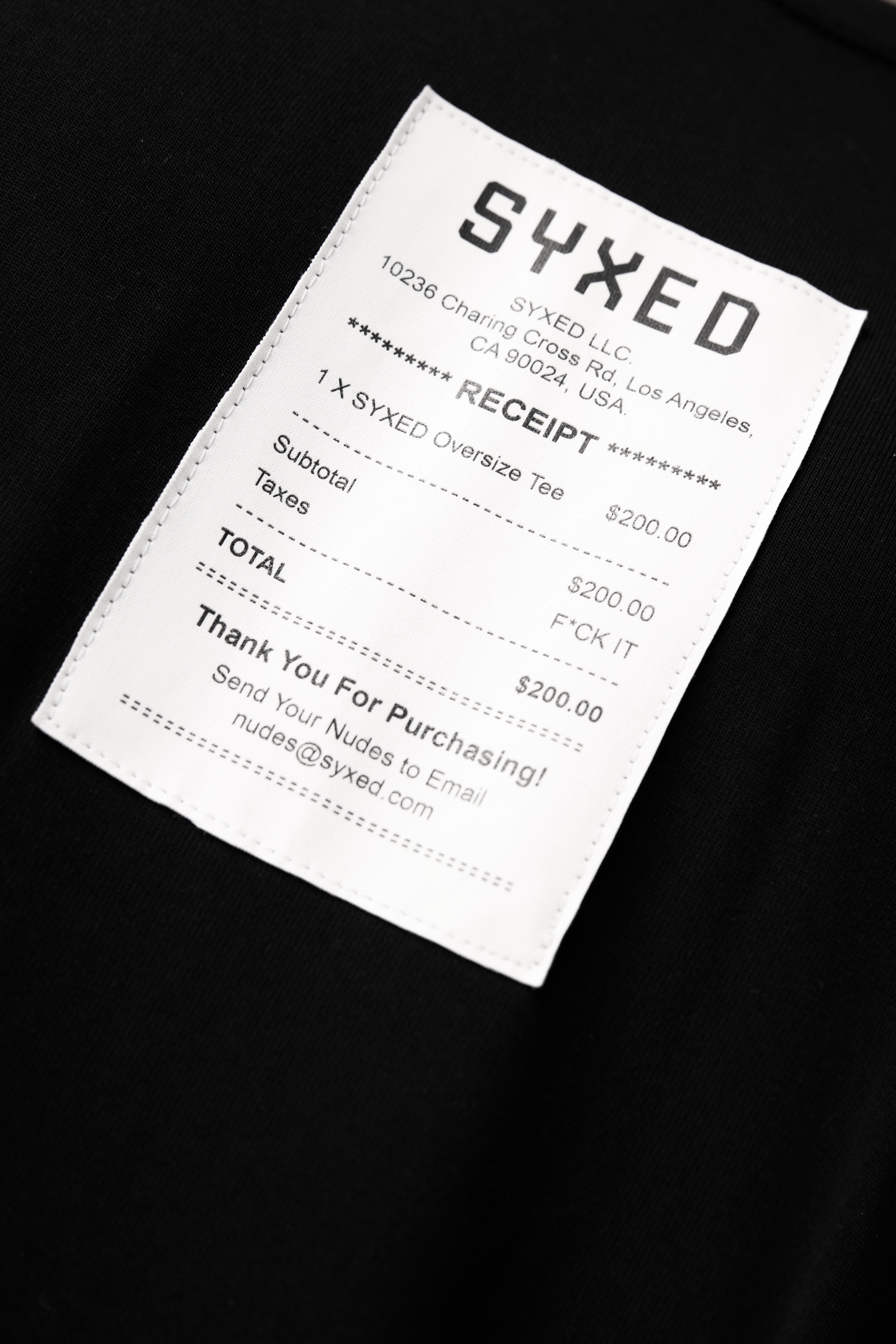 T-Shirt Bill Black