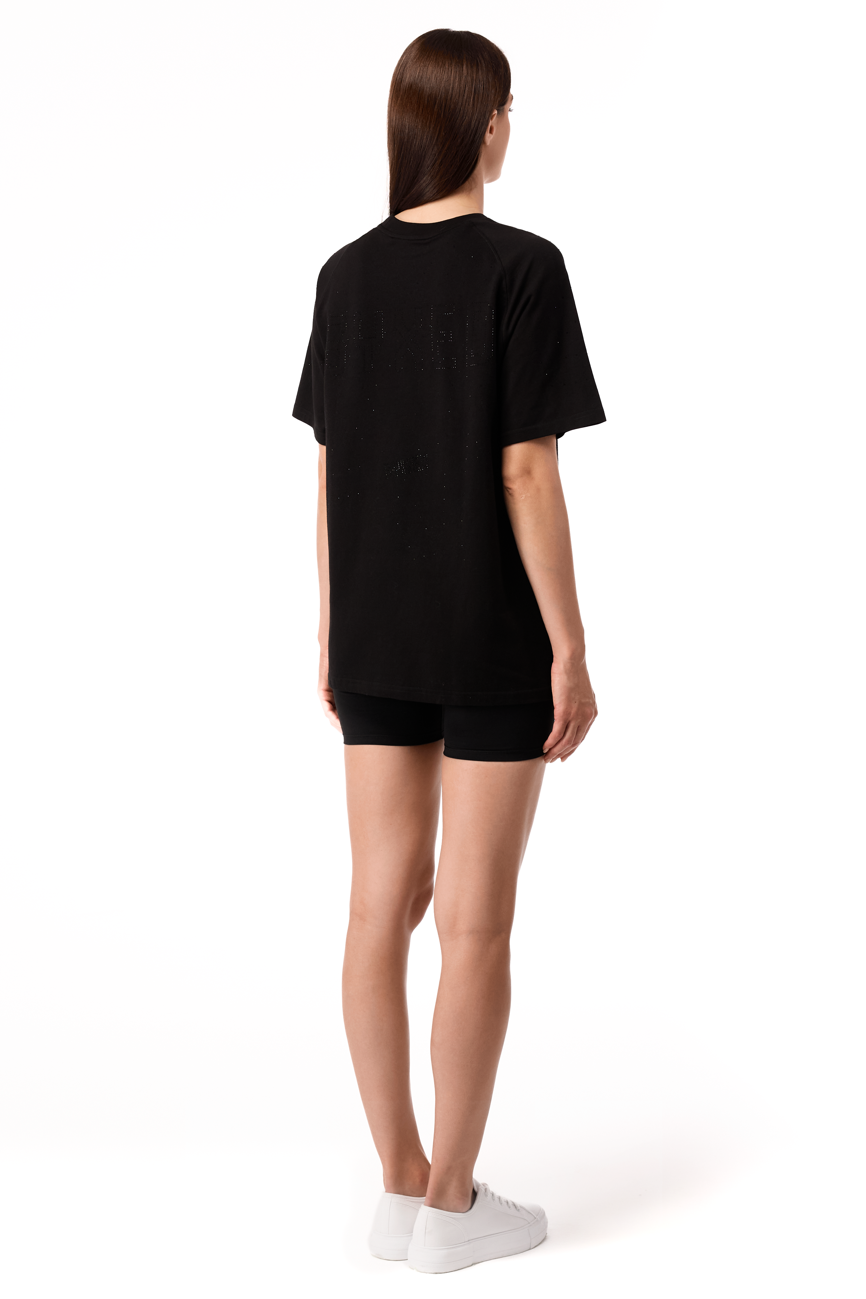 T-Shirt Galaxia Black with Black gems