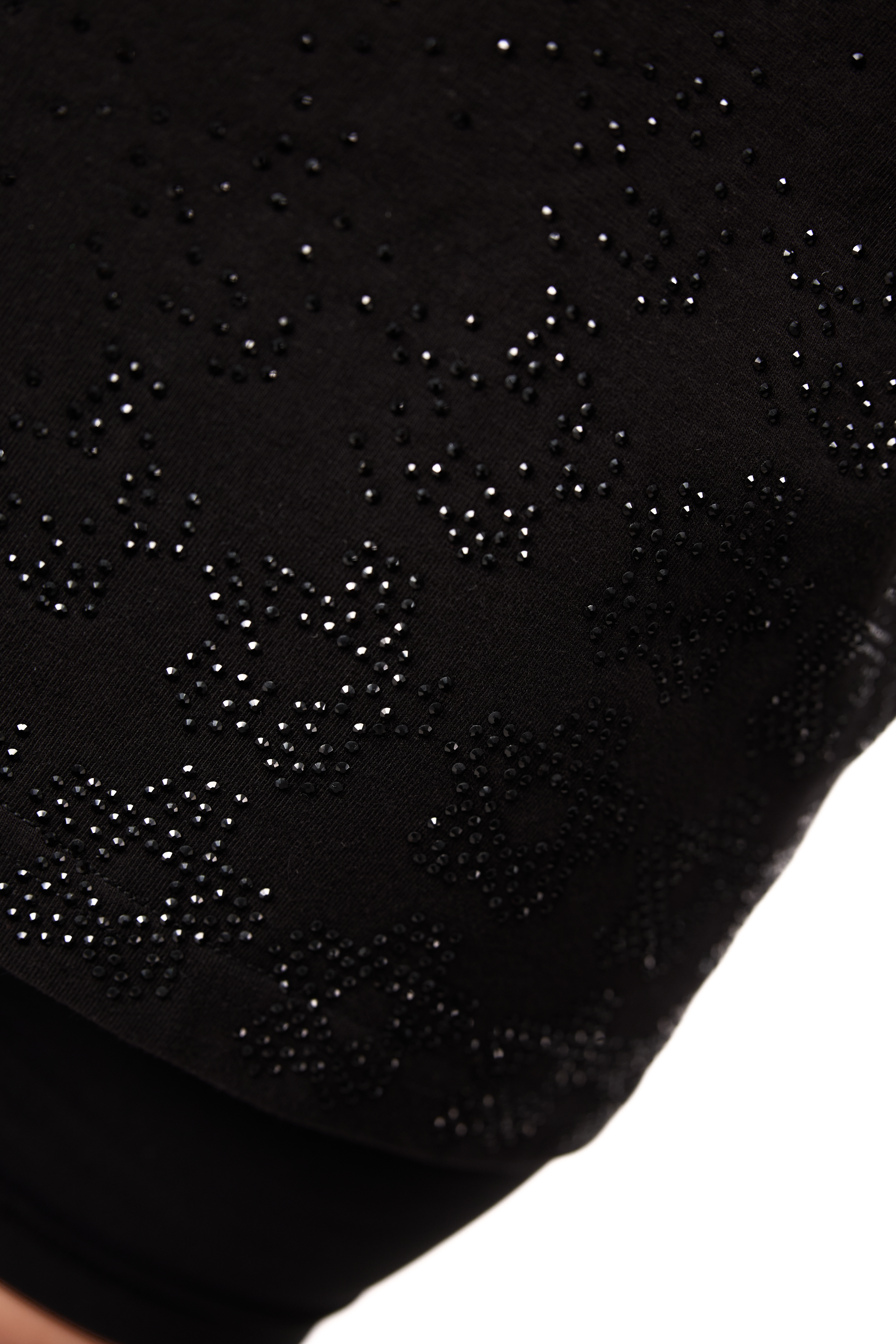 Twinkle T-Shirt Black with Black gems