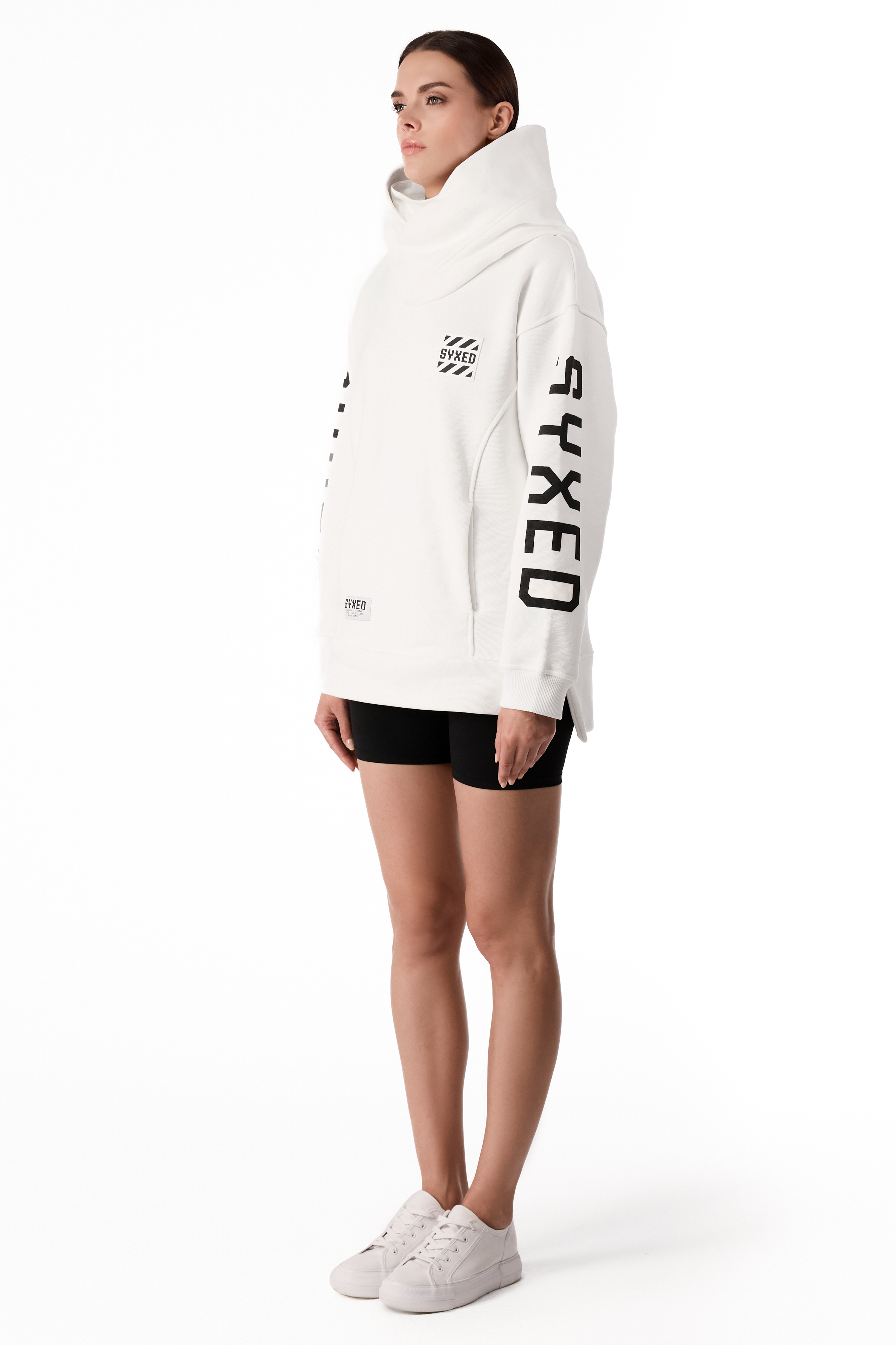 Hoodie Restrict Shadow White