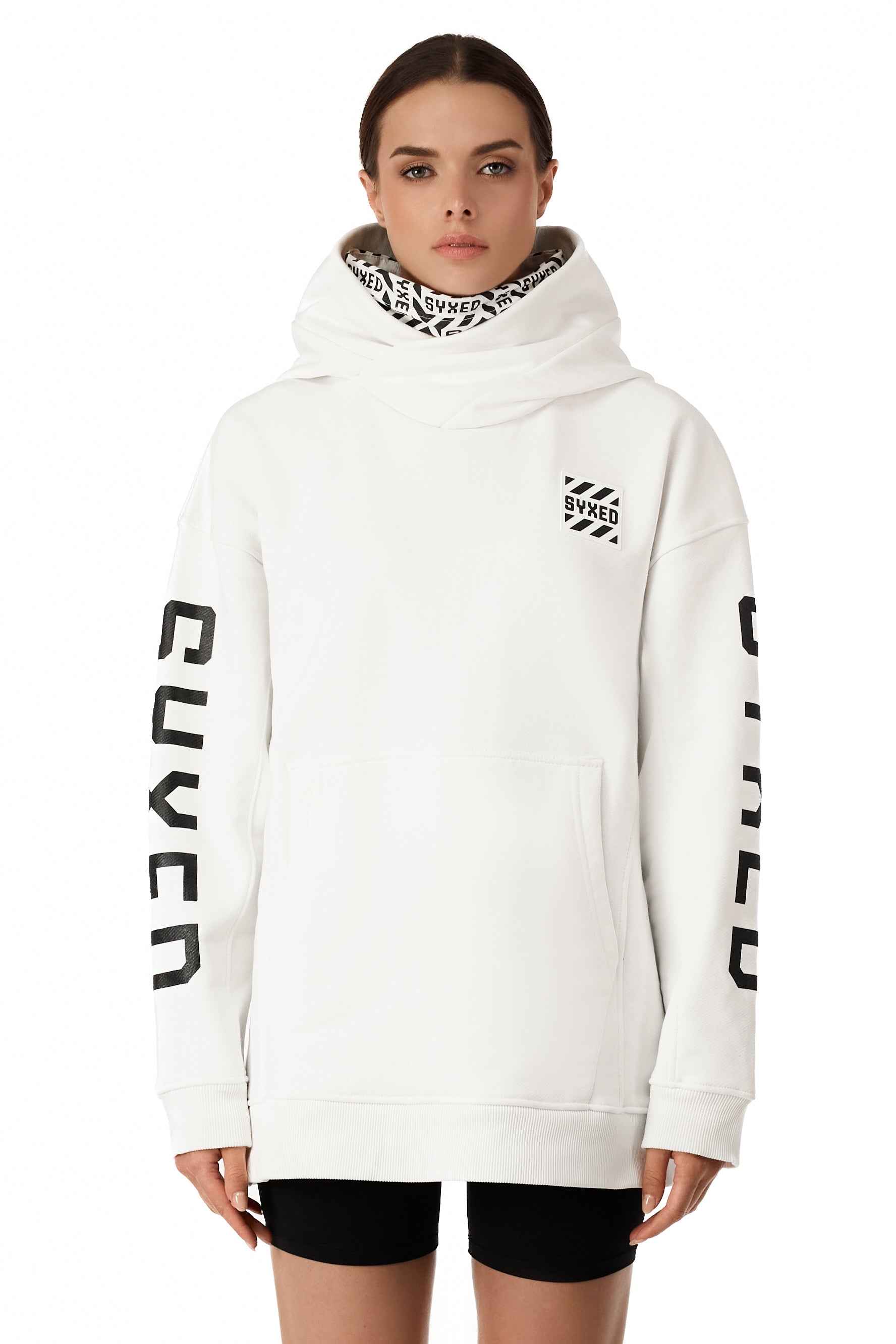 Hoodie Restrict Arc White Star