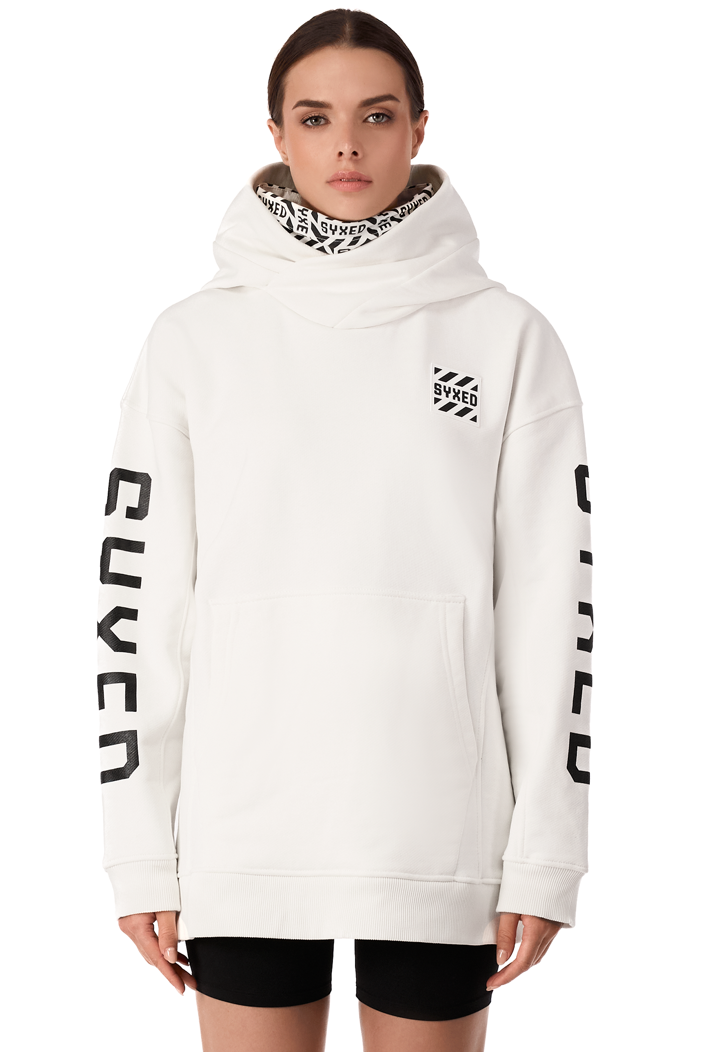 Hoodie Restrict Arc White Star