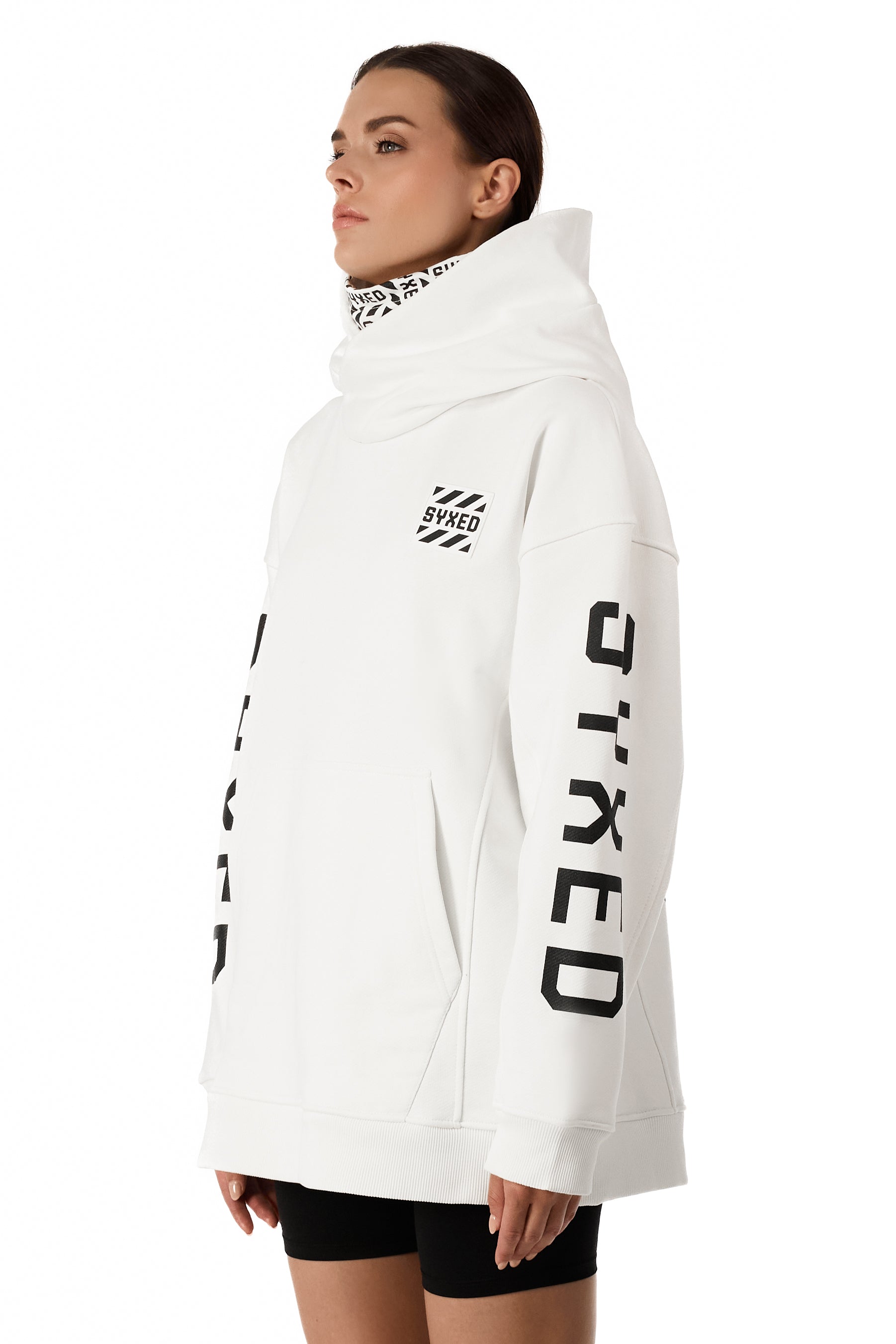 Hoodie Restrict Arc White Star