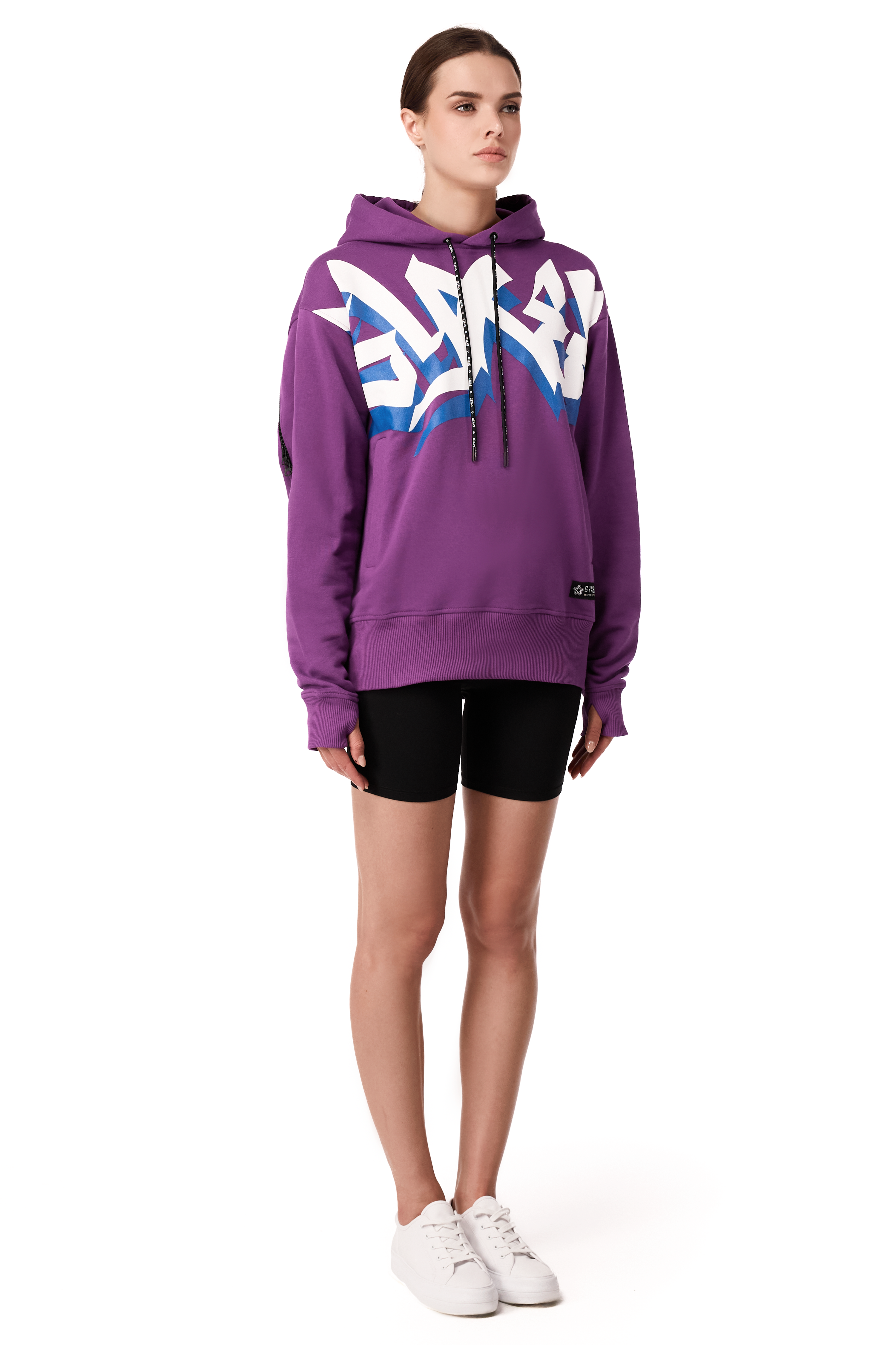 Lightning Hoodie Purple Signature Style