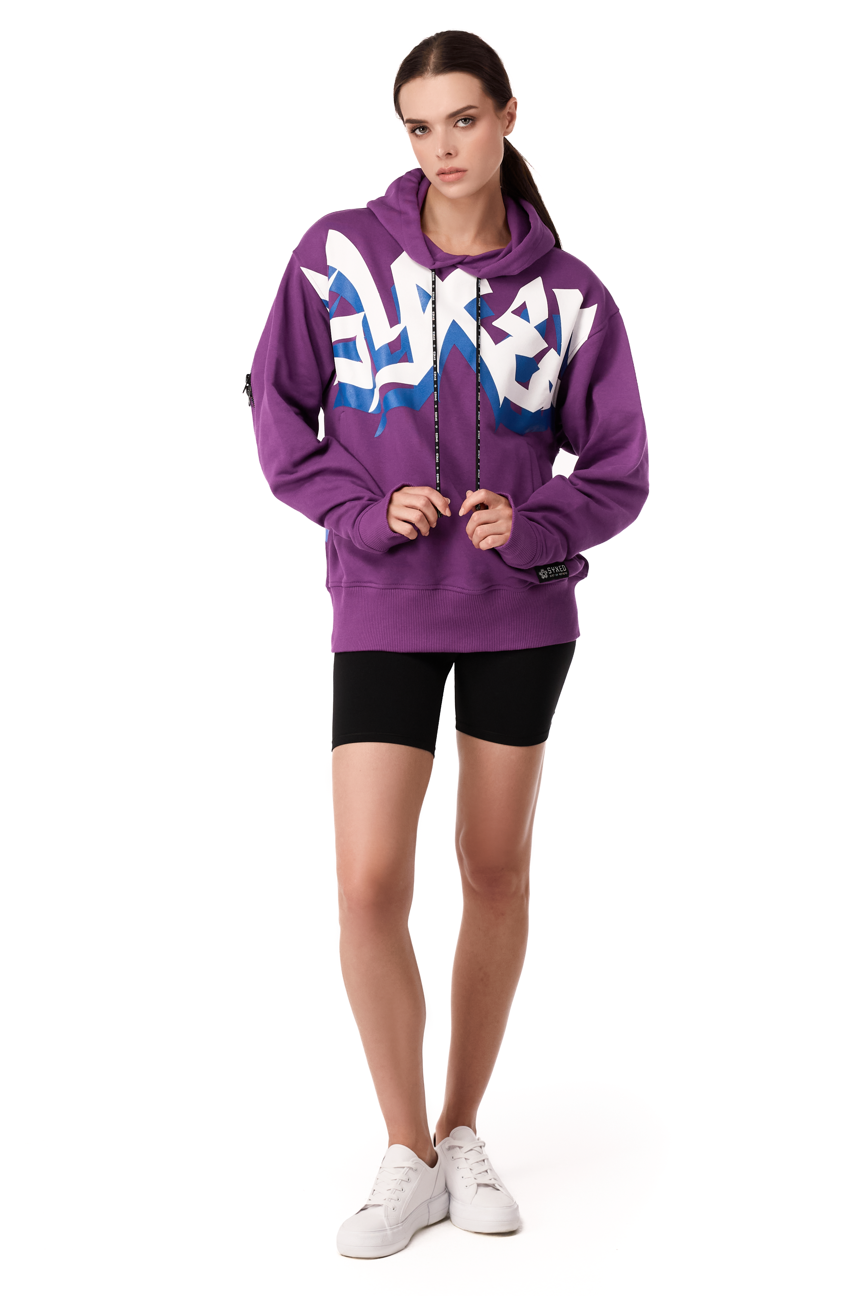 Lightning Hoodie Purple Signature Style