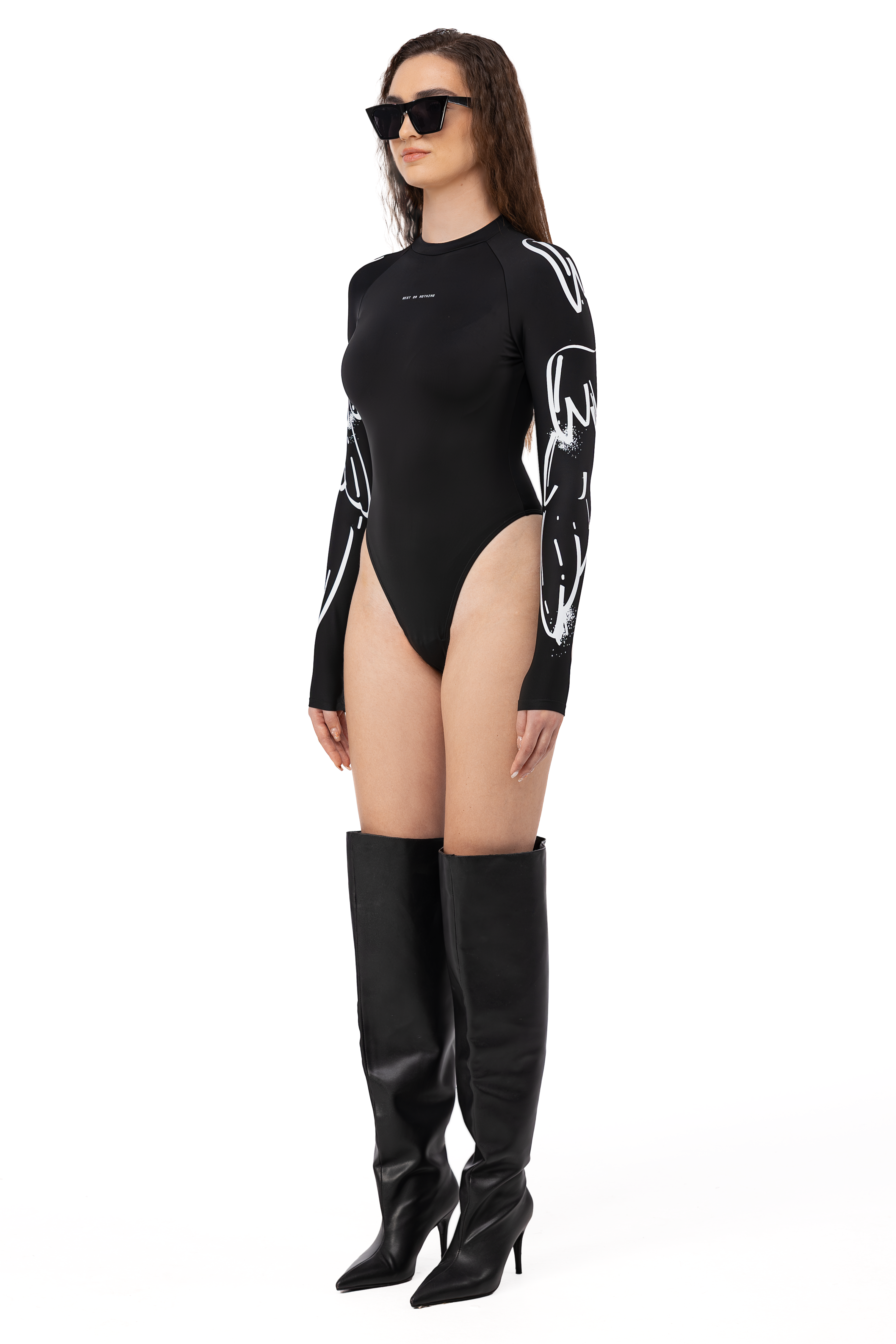Bodysuit Angels Black