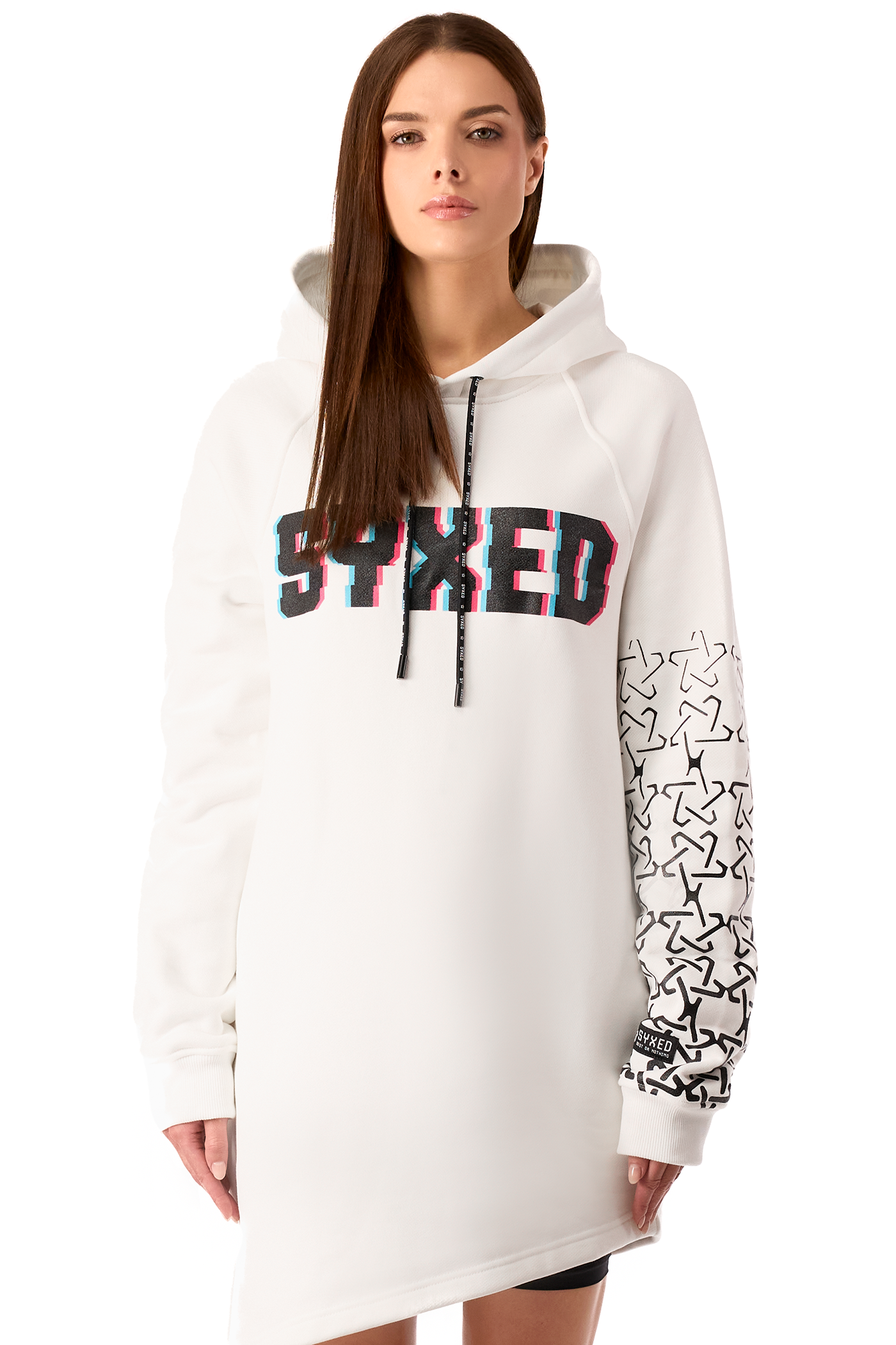 Hoodie Longcut White Ethernal