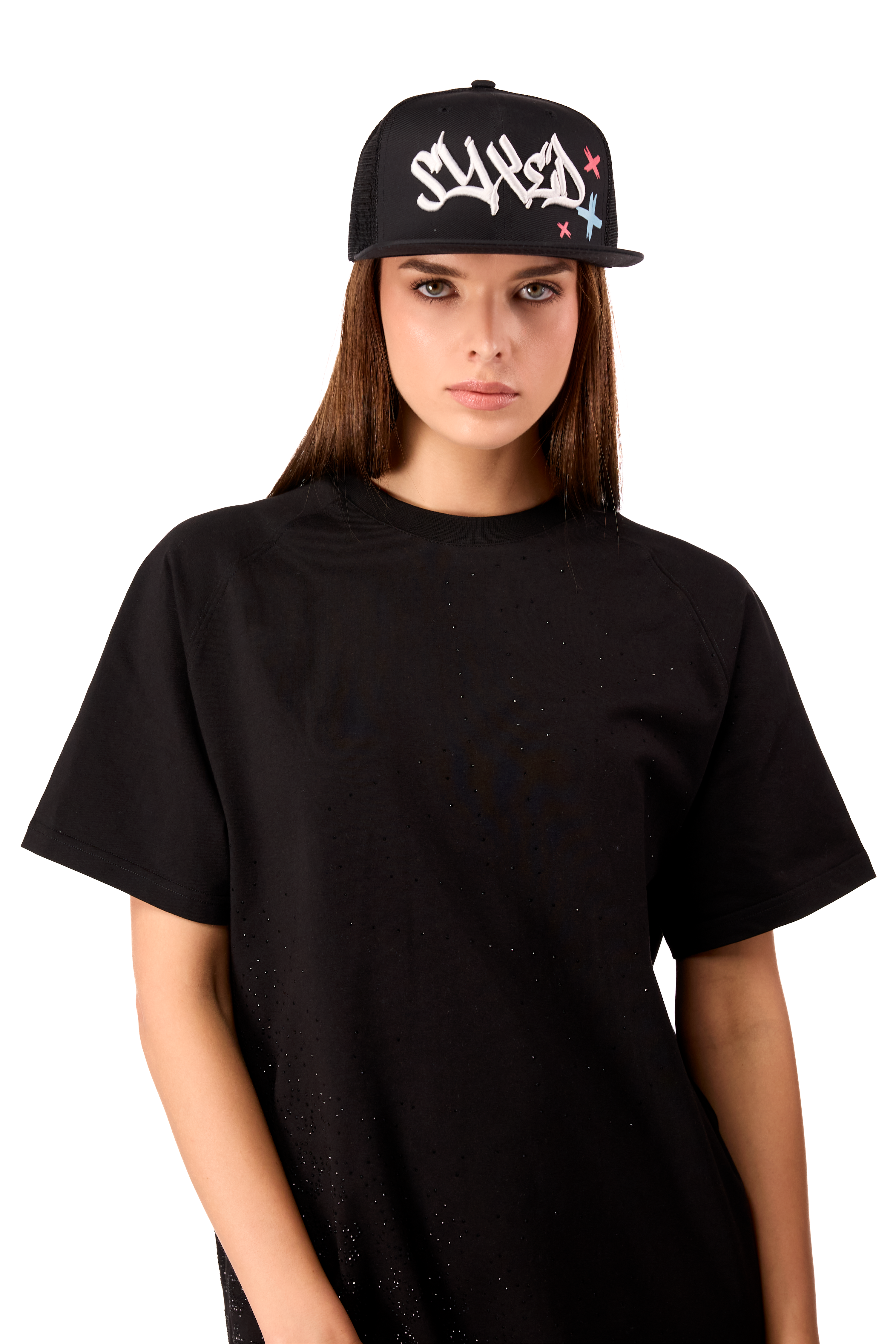 Pinkfanny Classic Snapback With Net Back