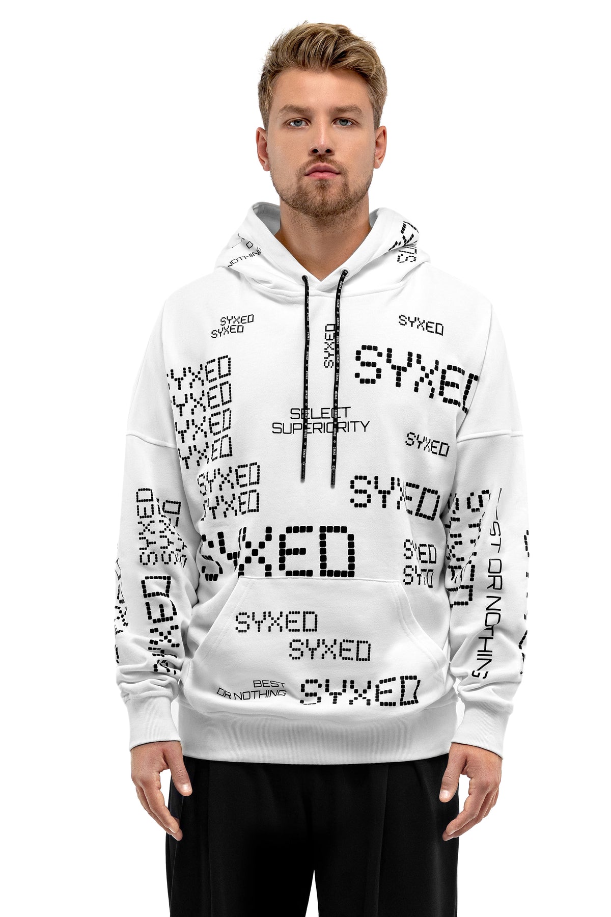 Mark Thompson Hoodie White