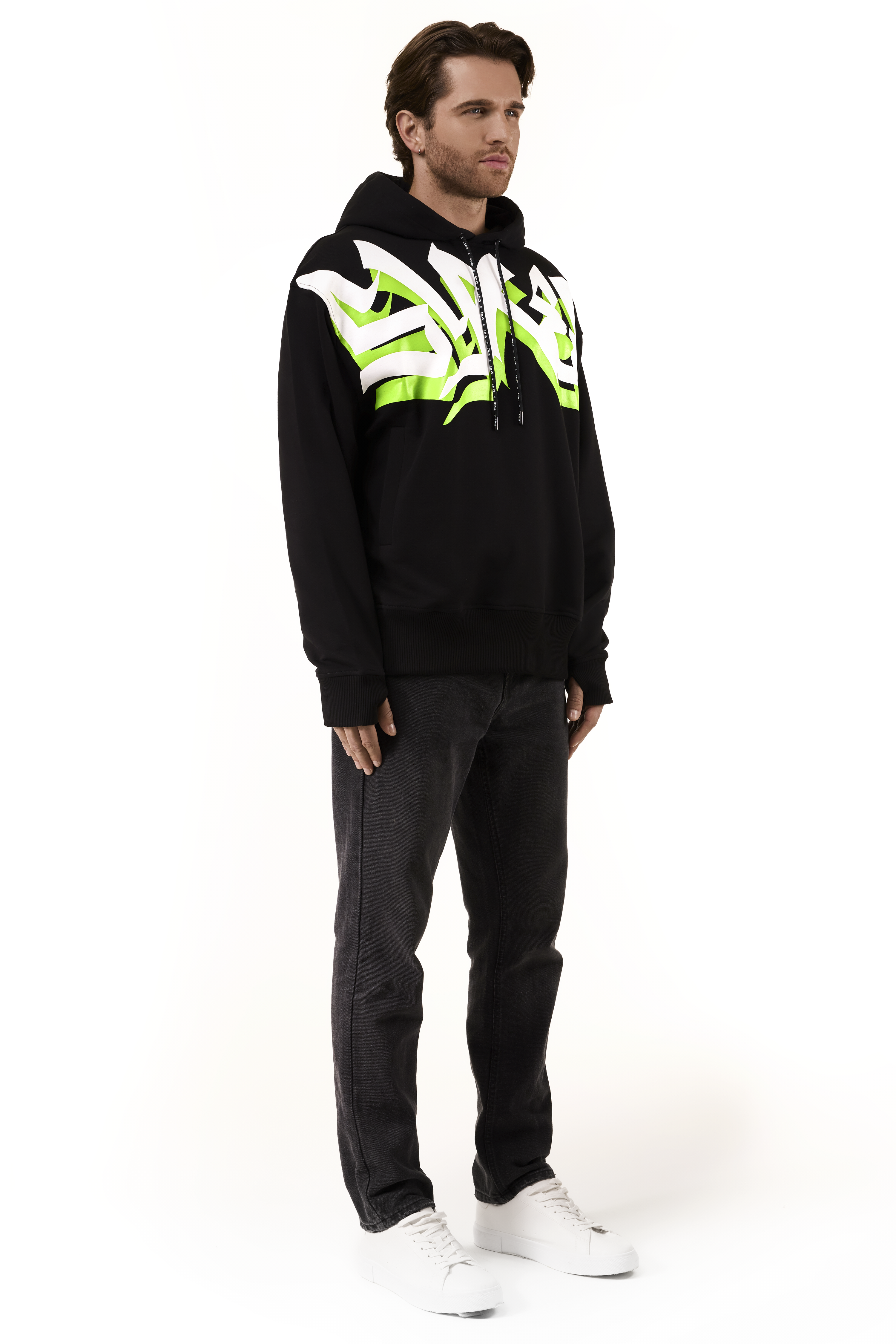 Lightning Hoodie Blaсk Signature Style