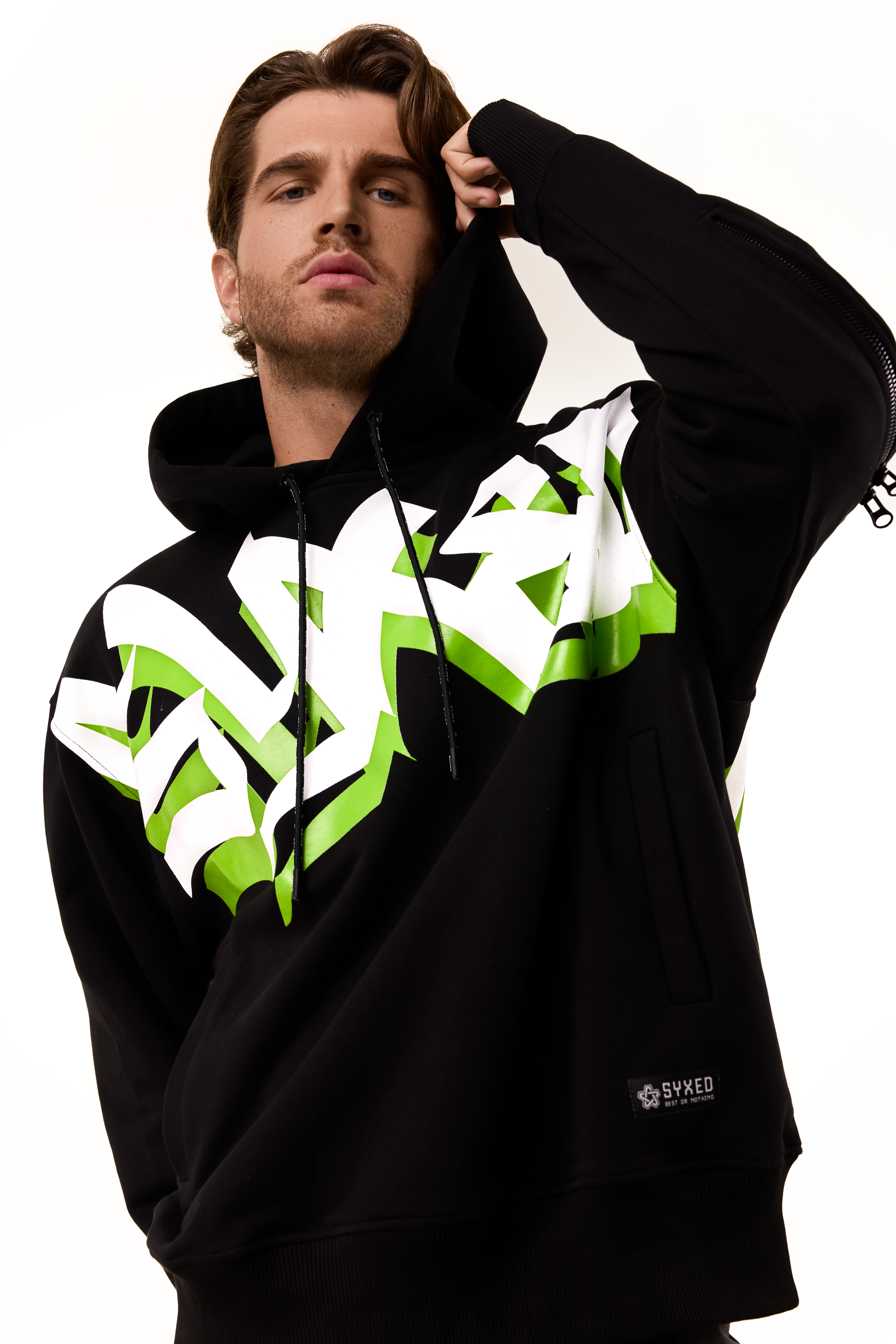 Lightning Hoodie Blaсk Signature Style