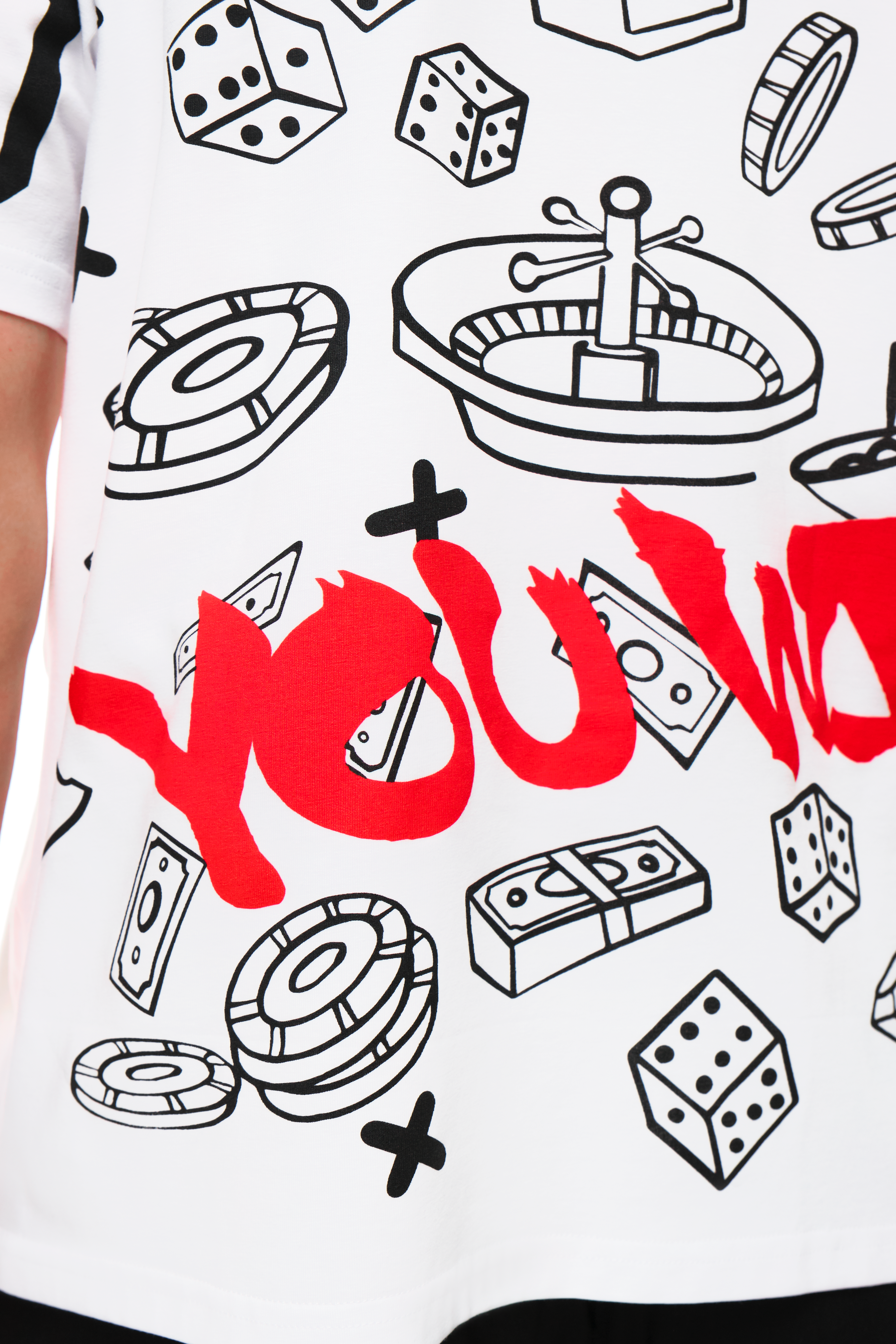 Gambling Tales White T-Shirt