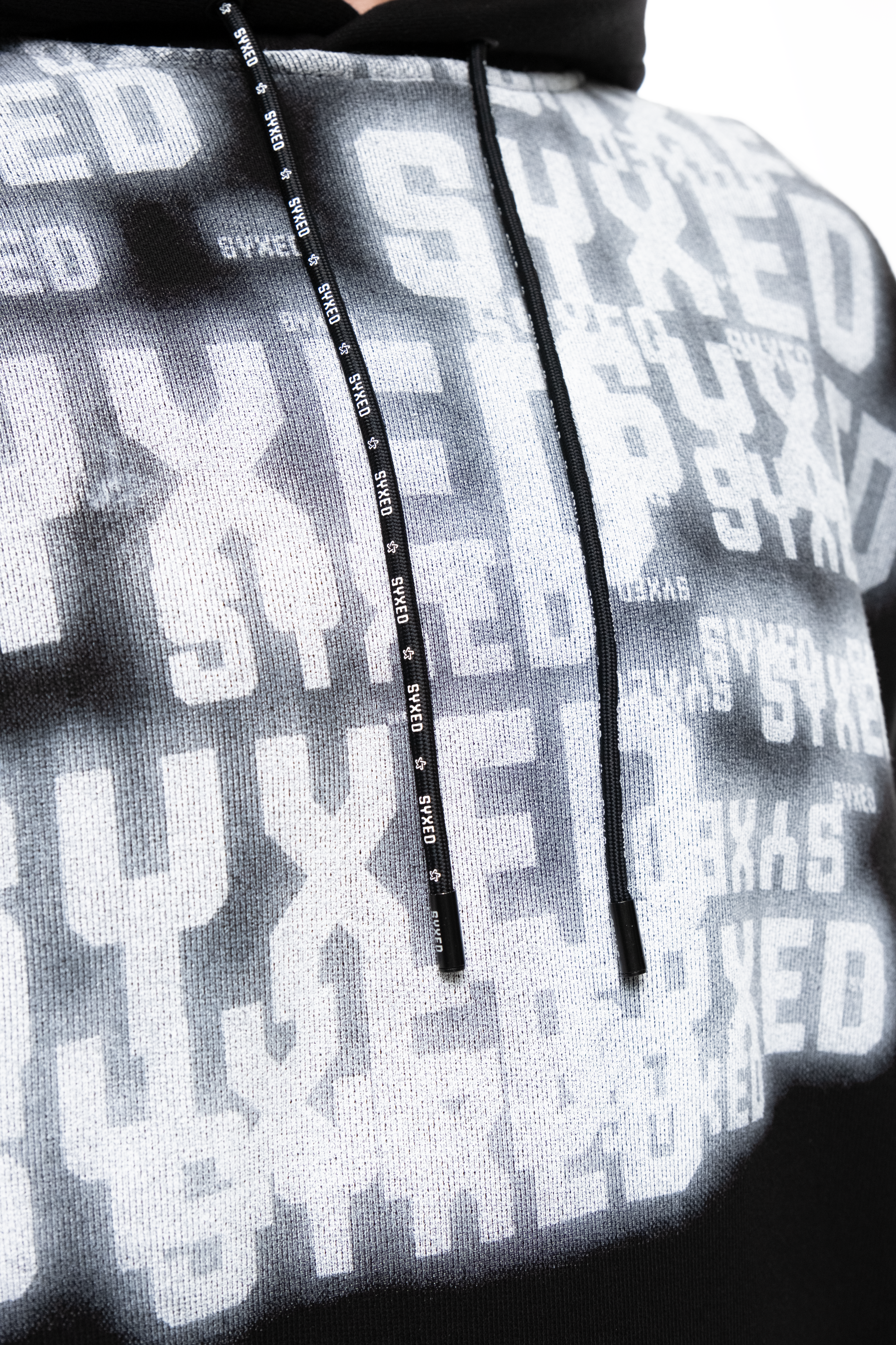 Lightning Hoodie Black Mist