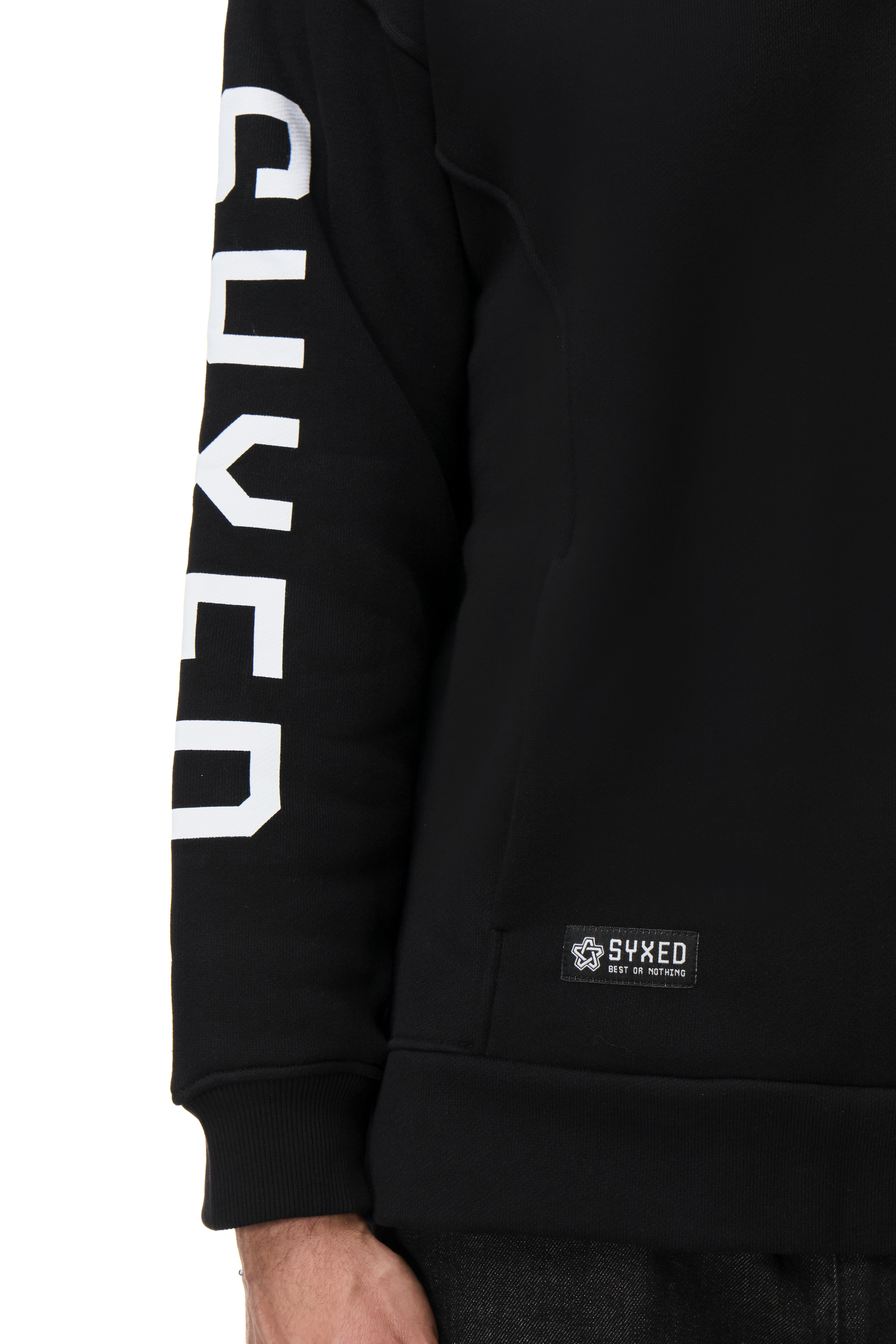 Hoodie Restrict Shadow Black