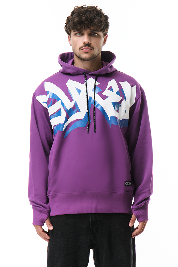 Lightning Hoodie Purple Signature Style